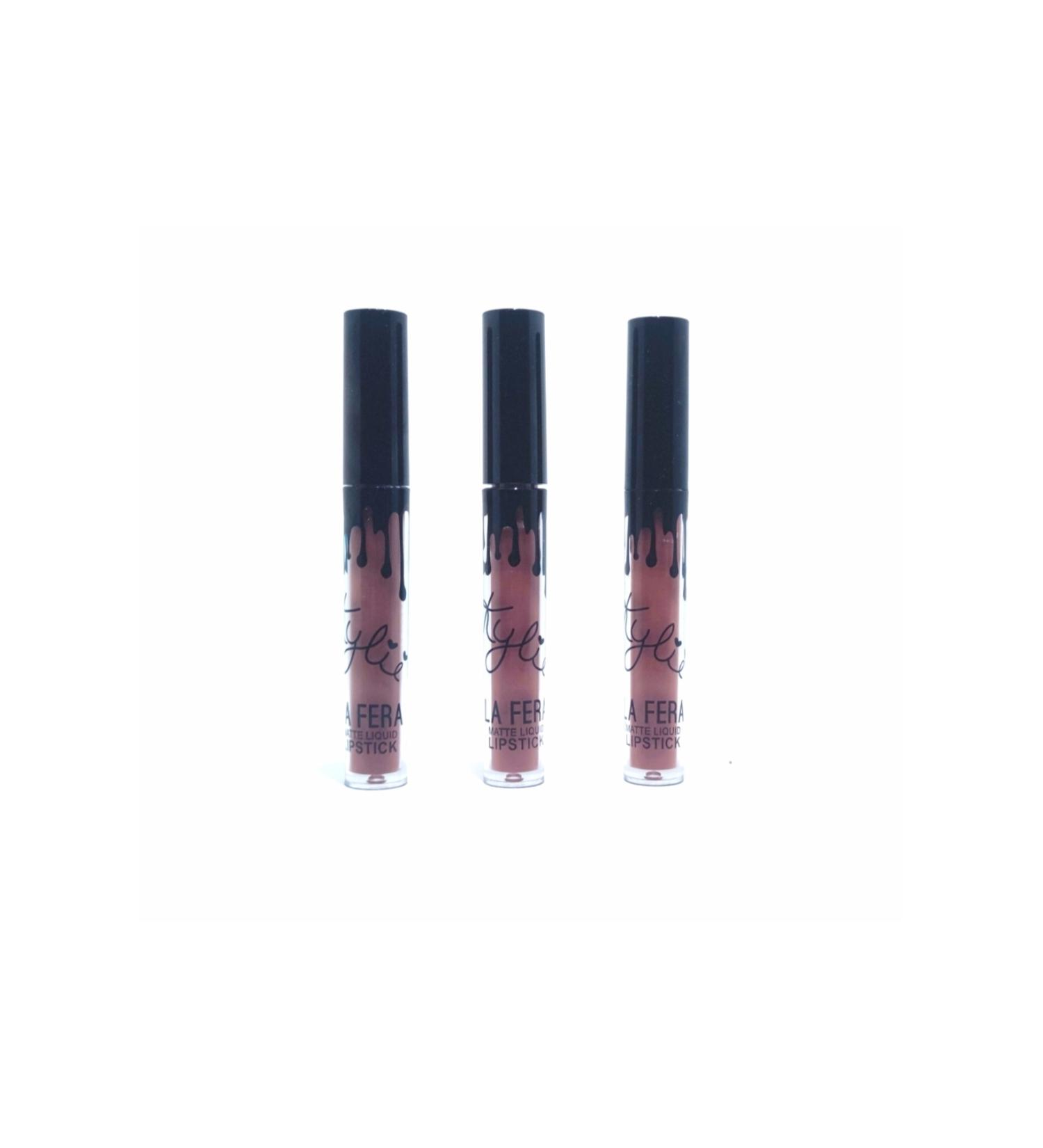 DREAM MOMENT KYLIE LIQUID MATTE LIPSTICK 3-PIECE NO: 10