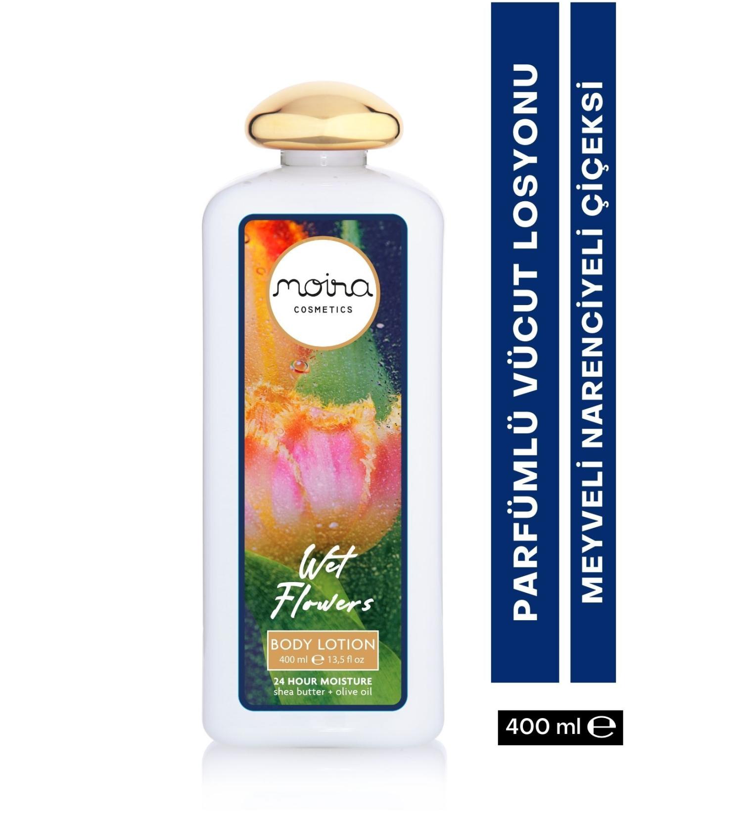 MOIRA Wet Flowers 400 ml Perfumed Body Lotion Cream