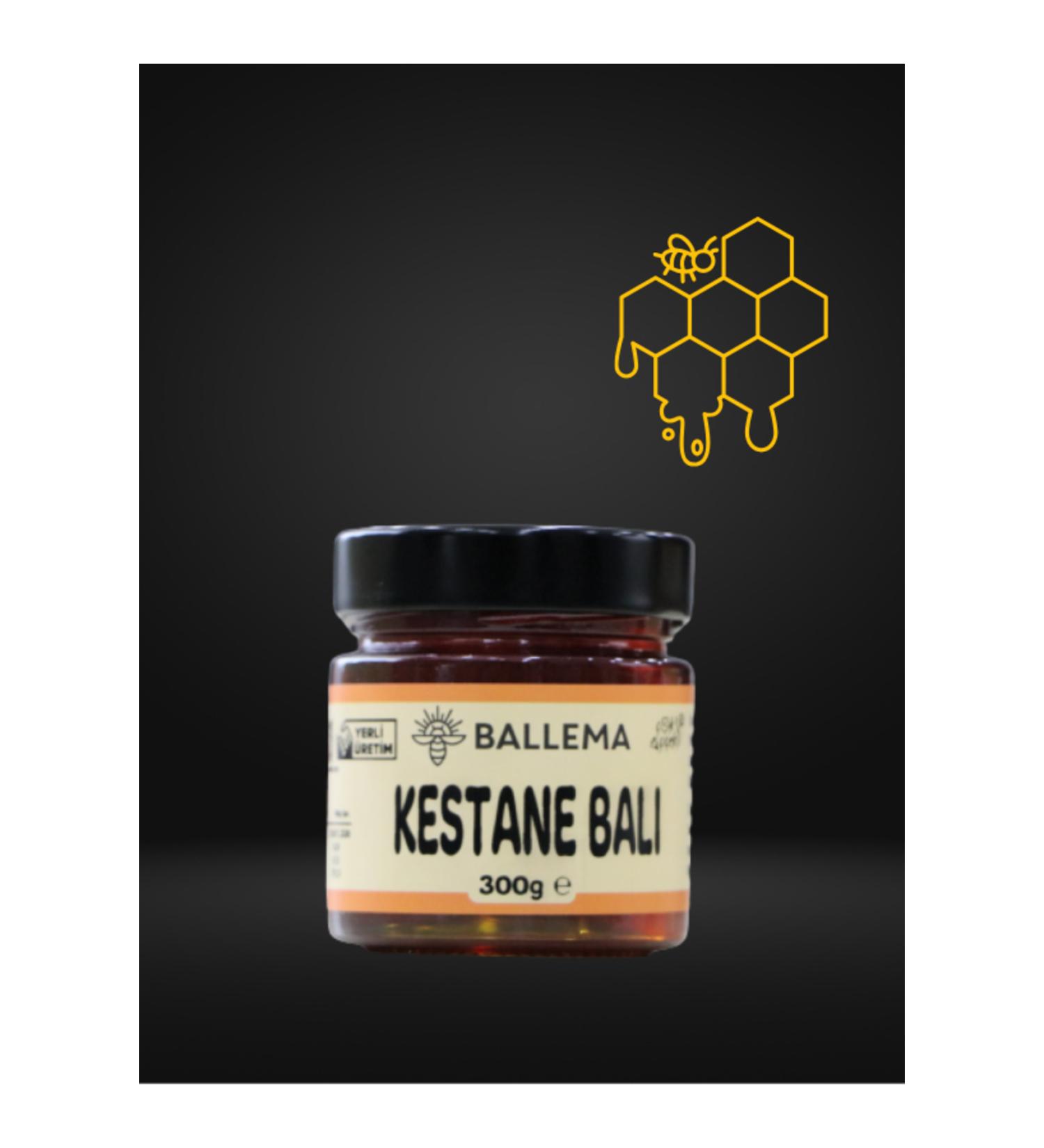 BALLEMA Natural Chestnut Honey 300 Gr