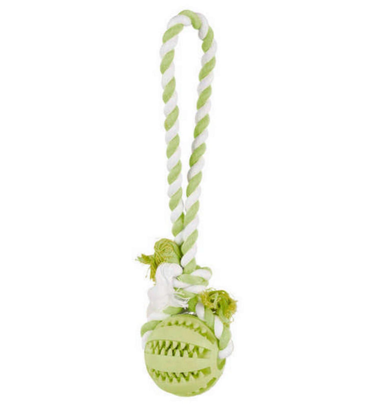 Trixie Dog Dental Ball Play Rope 263093