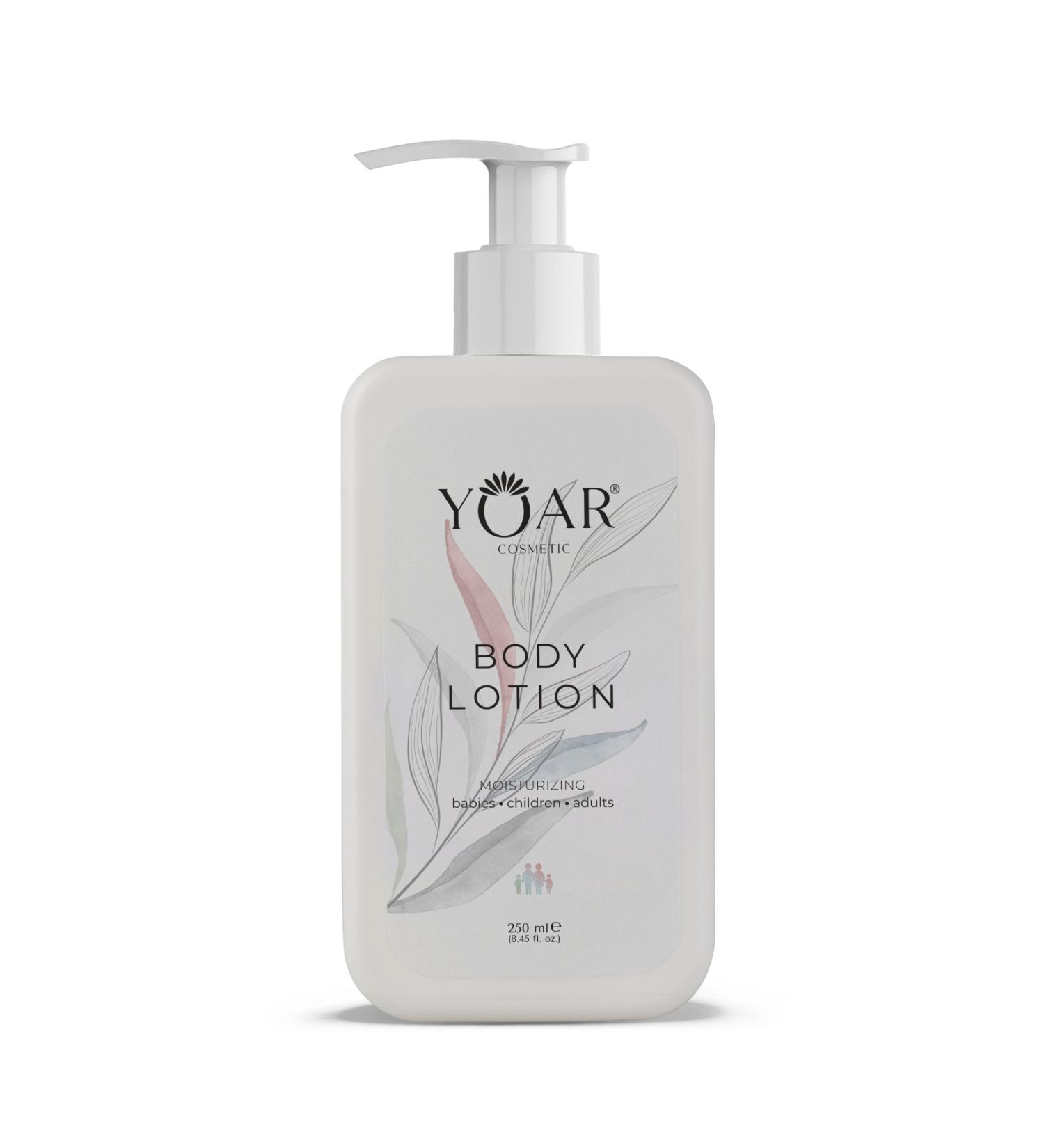 Yoar Cosmetic Moisturizing Body Lotion | Shea Butter Vitamin E 250 Ml - Buy Online on GoSupps.com