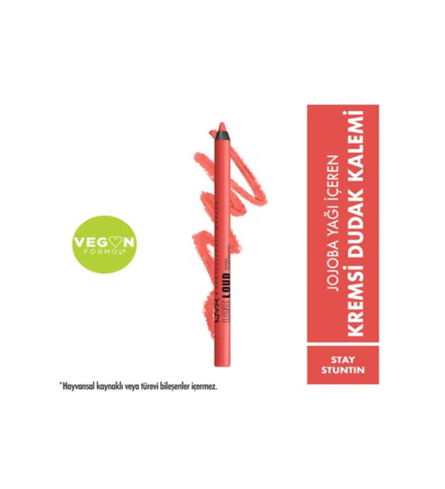 NYX Professional Makeup Line Loud Lip Pencil 10 Stay Stuntin