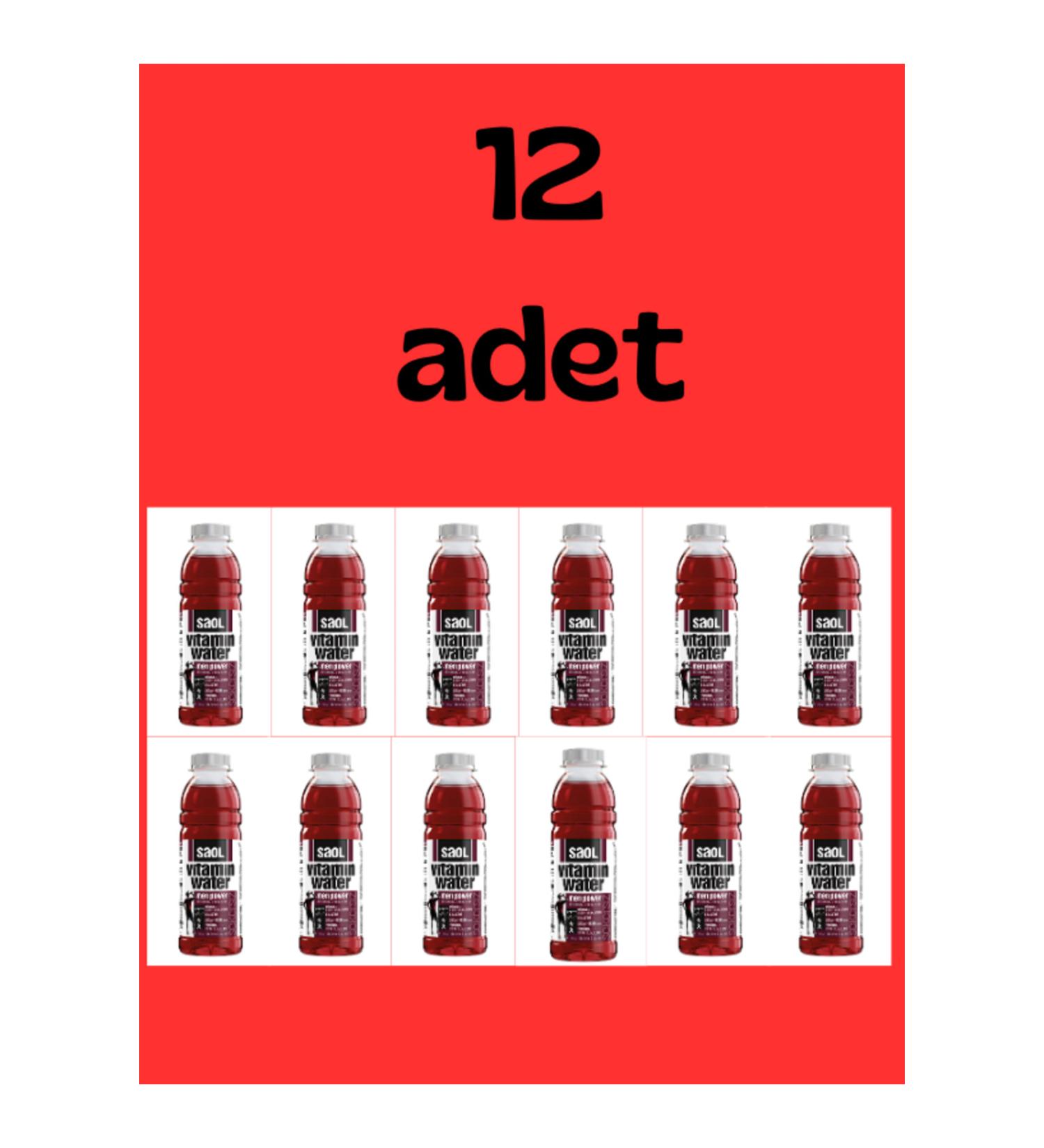 Saol 12 PIECES SAOL WATER MEN POWER 500 ML WATER WITH VITAMINS AND MINERALS - Buy Online on GoSupps.com