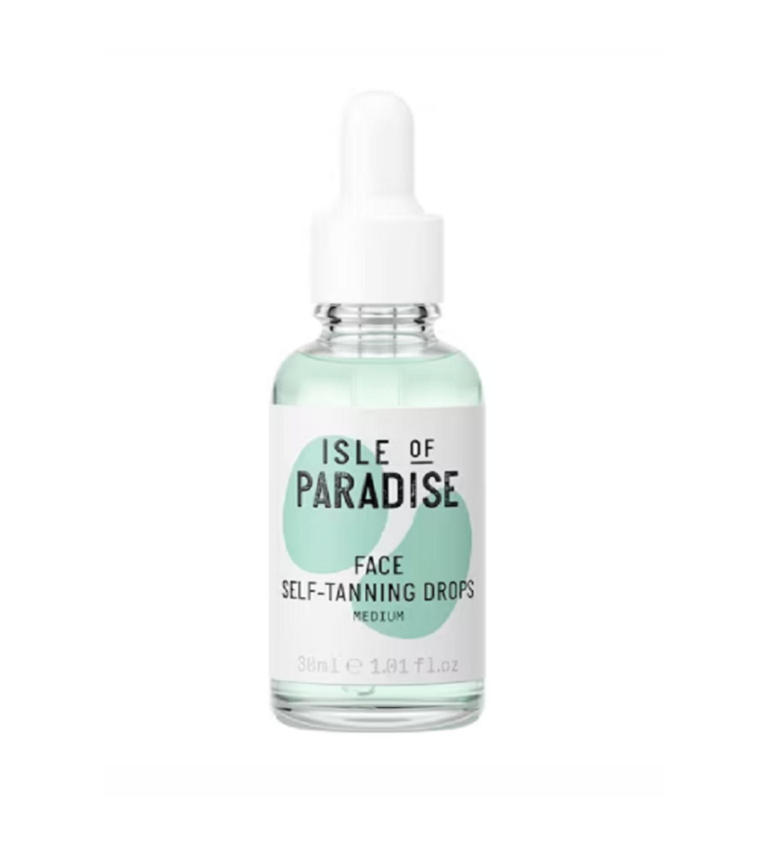 Isle Of Paradise Skin Brightening Shining and Bronzing Self Tanning Drops Green 30ml...Bronzing Drops