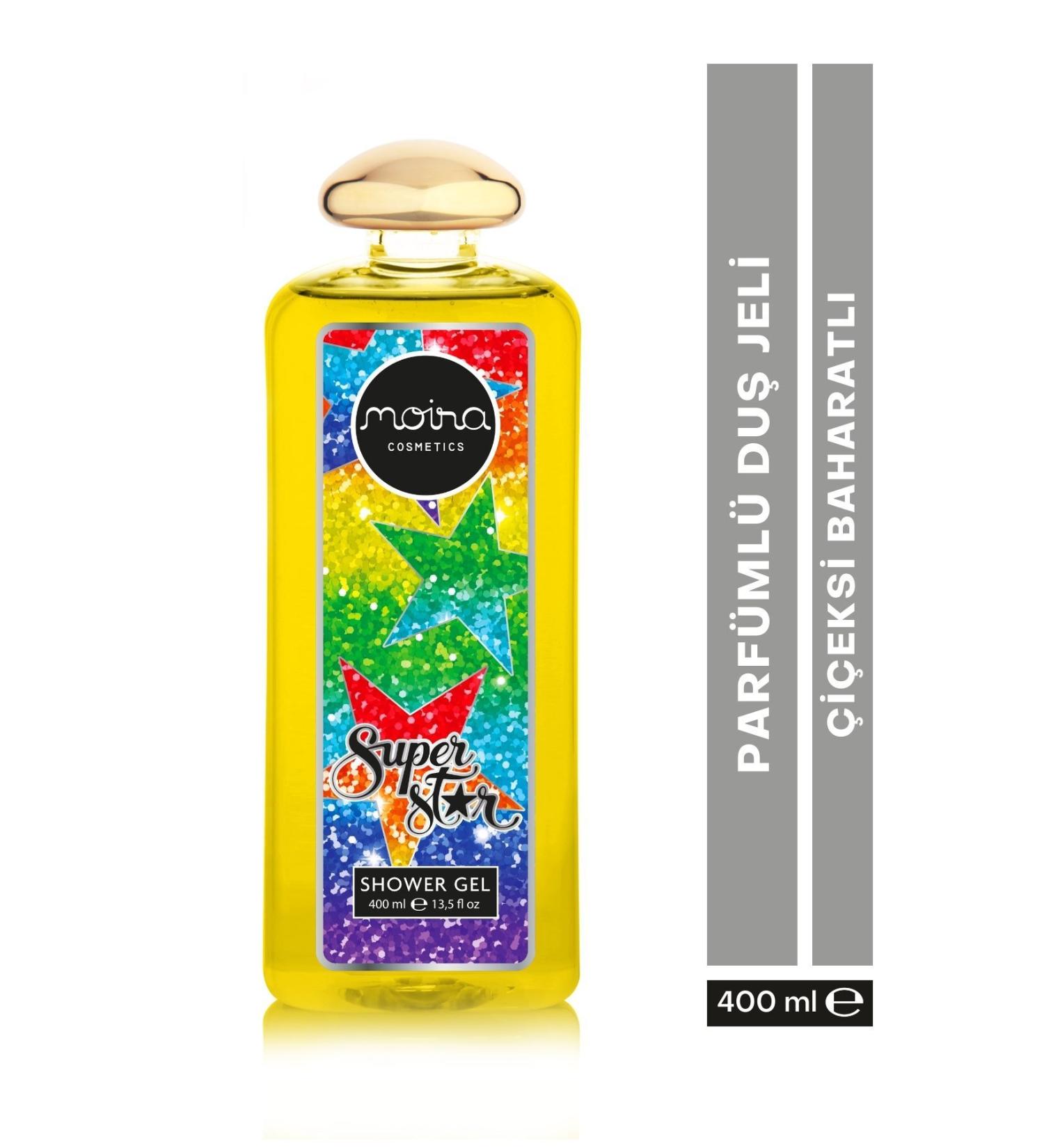MOIRA SUPER STAR 400 ML PERFUMED SHOWER GEL