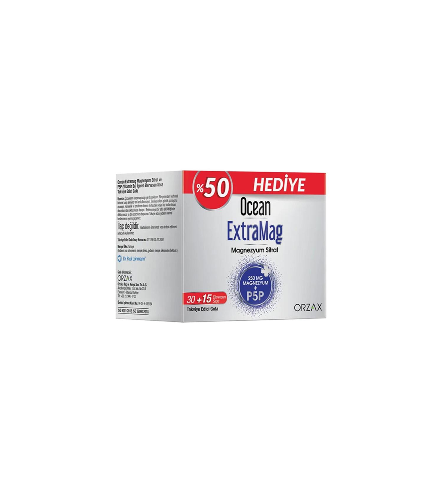 Orzax Ocean Extramag 45 Sachet