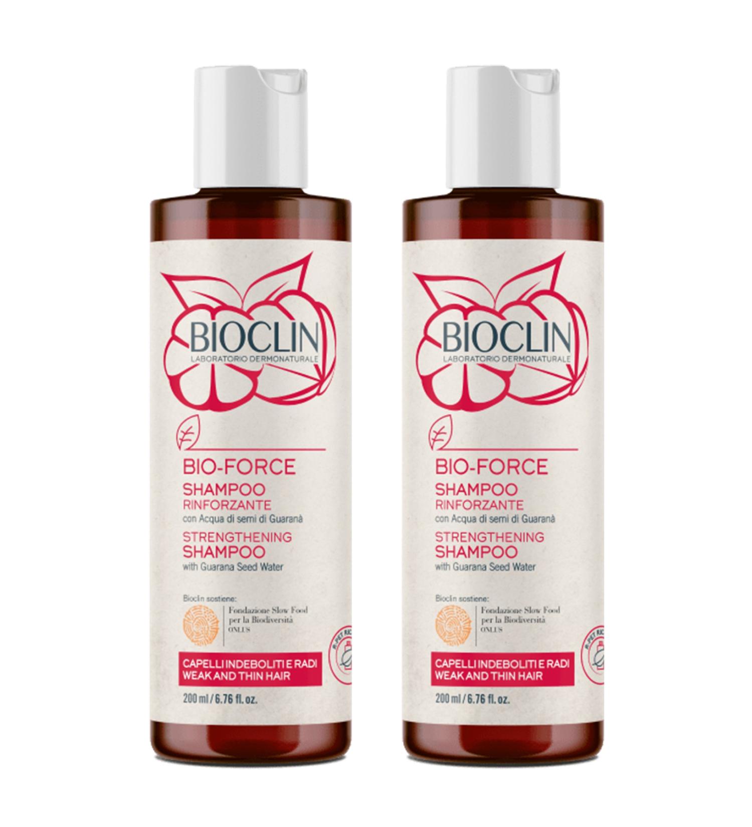 Bioclin Bio Force Shampoo 200 ml 2 pack