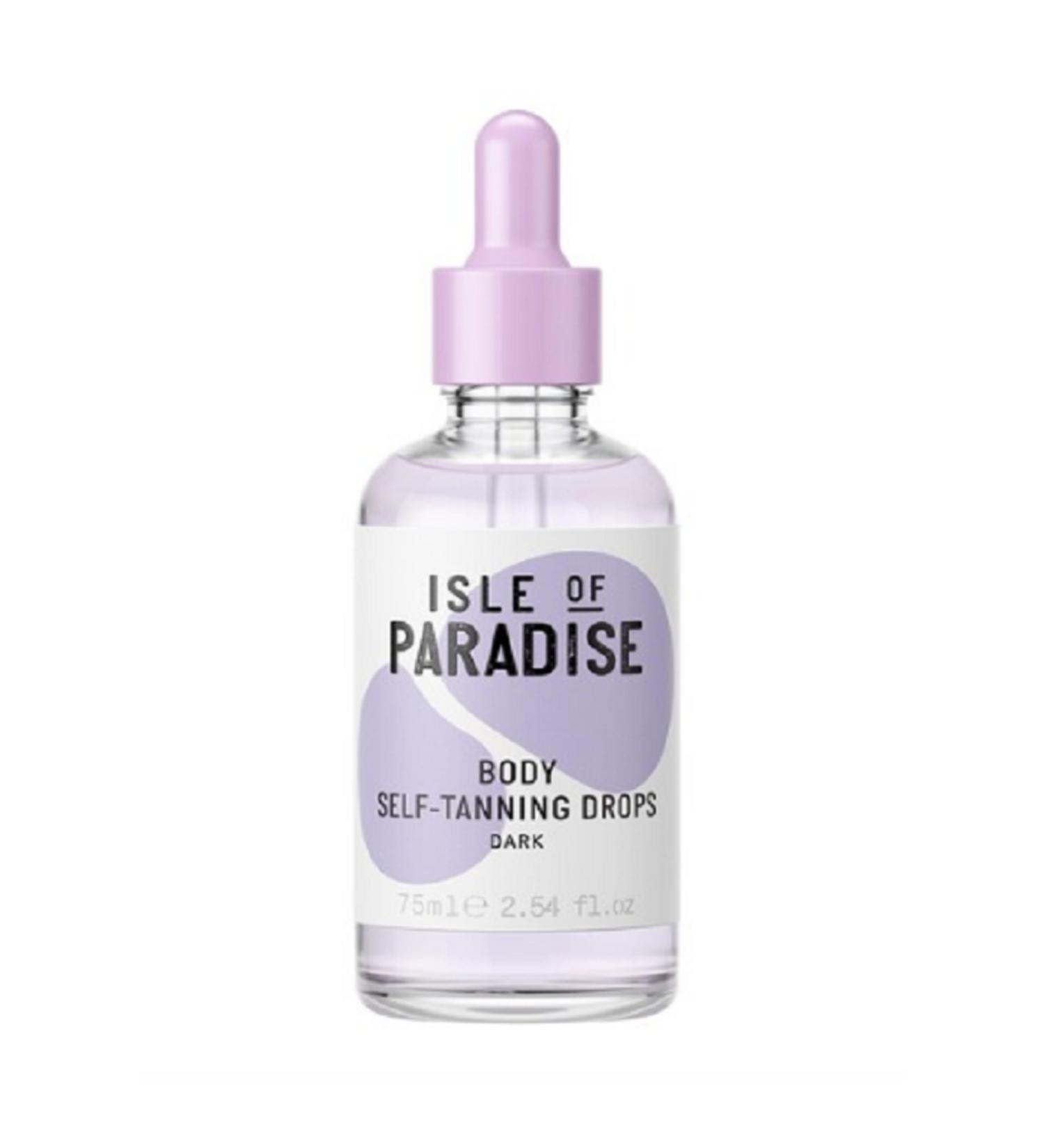 Isle Of Paradise DARK Body Self Tanning Drops - Bronzing Body Drops 75 ML - Buy Online on GoSupps.com