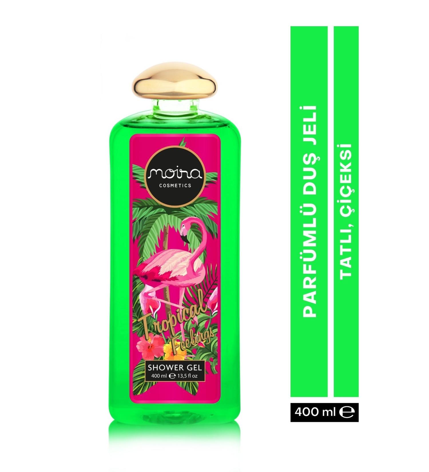 MOIRA TROPICAL FEELINGS 400 ML PERFUMED SHOWER GEL