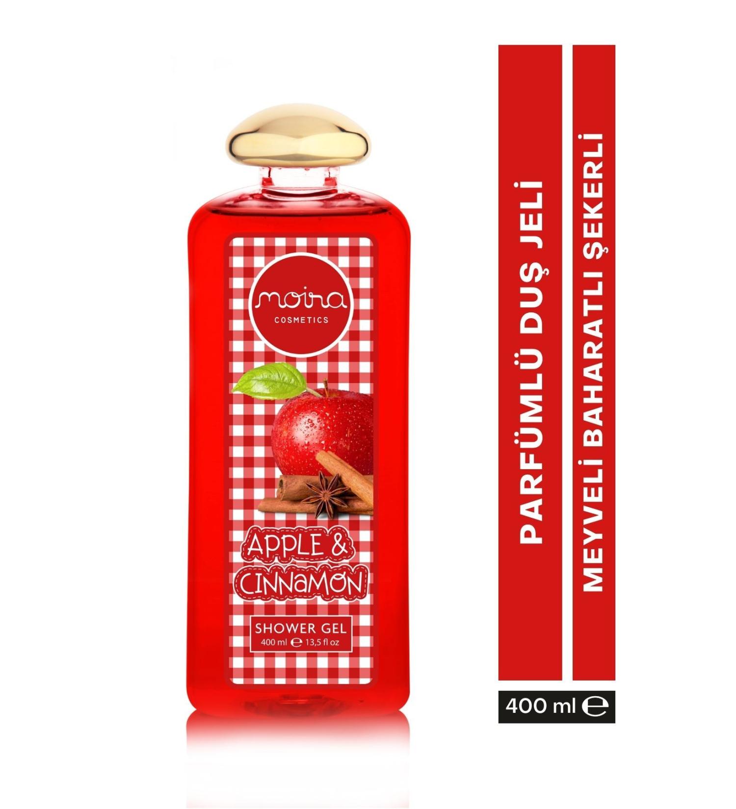 MOIRA APPLE CINNAMON 400 ML PERFUMED SHOWER GEL