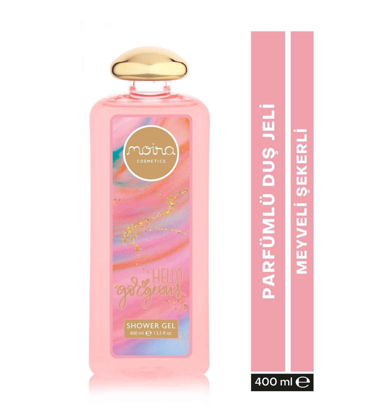 MOIRA HELLO GORGEOUS 400 ML PERFUMED BODY SHOWER GEL