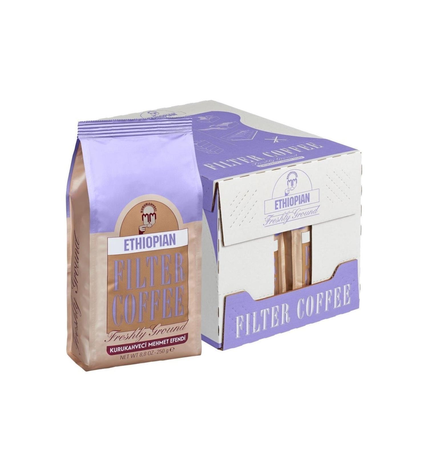 Mehmet Efendi Ethiopian Filter Coffee Ground 250 Gr