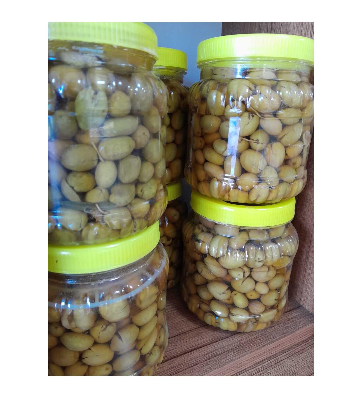 HATAYNAR GREEN OLIVES (CRACKED) 1 KG