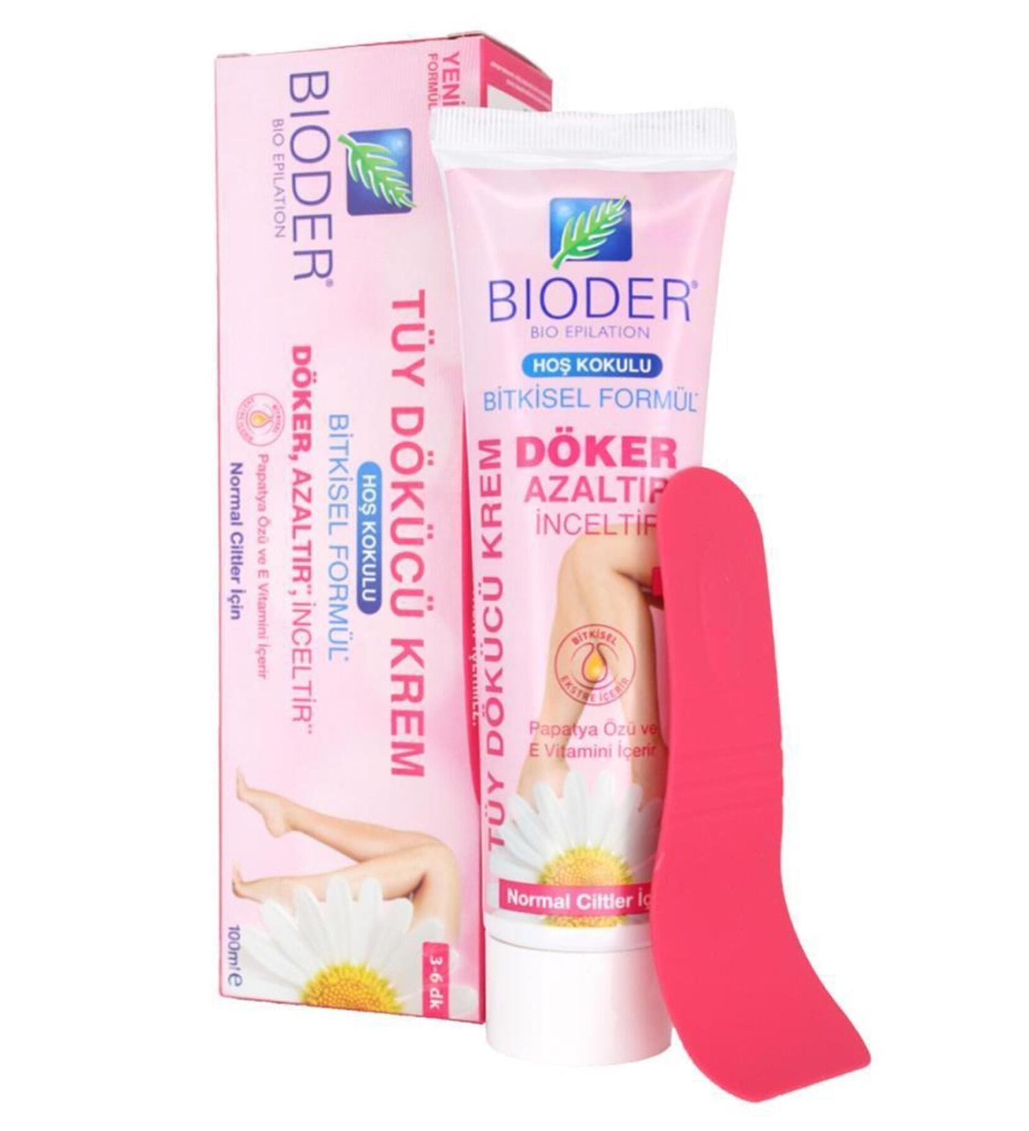 Bioder Hair Removal Cream for Normal Skin 100 ml X 2 Pieces - Buy Online on GoSupps.com