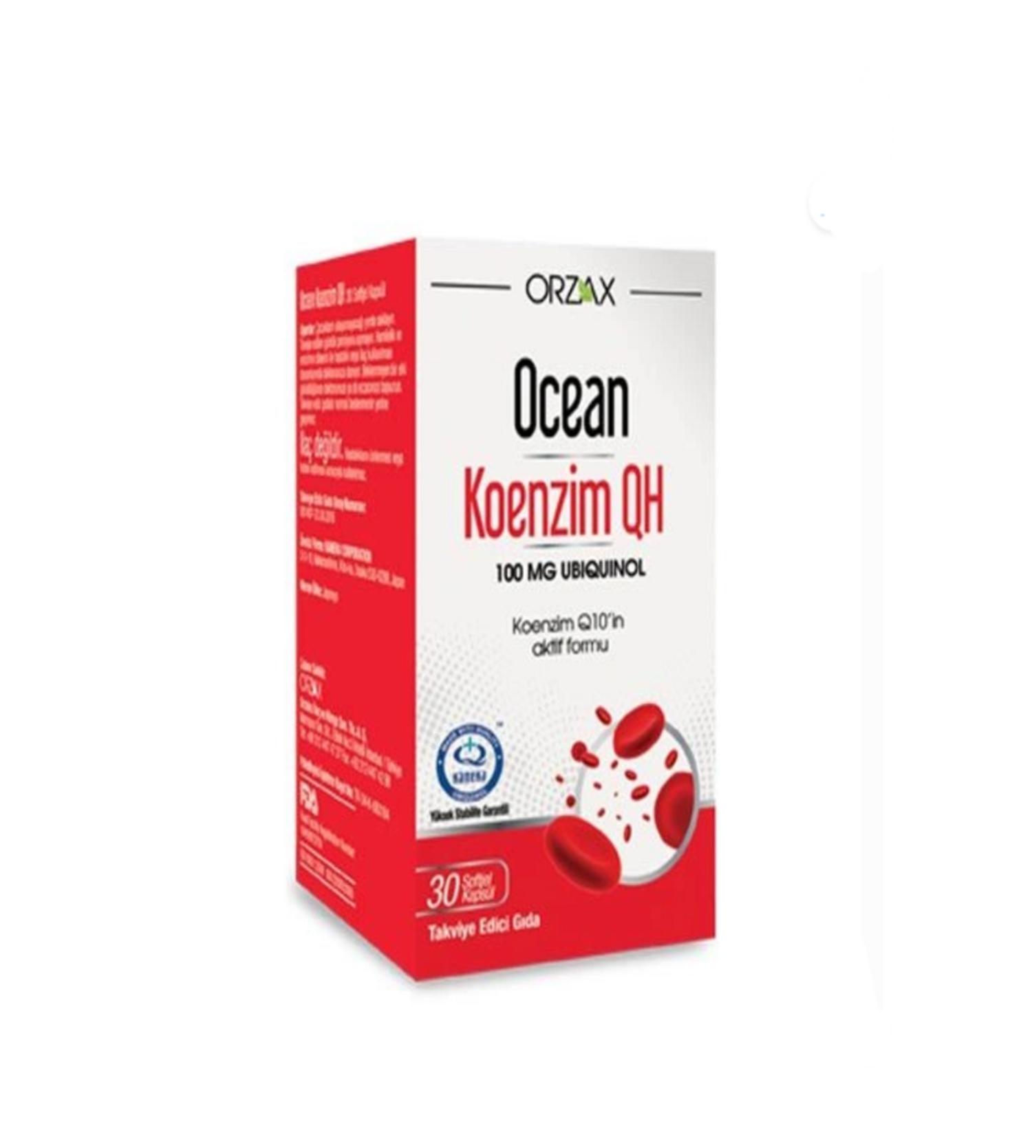 Ocean Orzax Ocean Coenzyme QH 30 Capsules