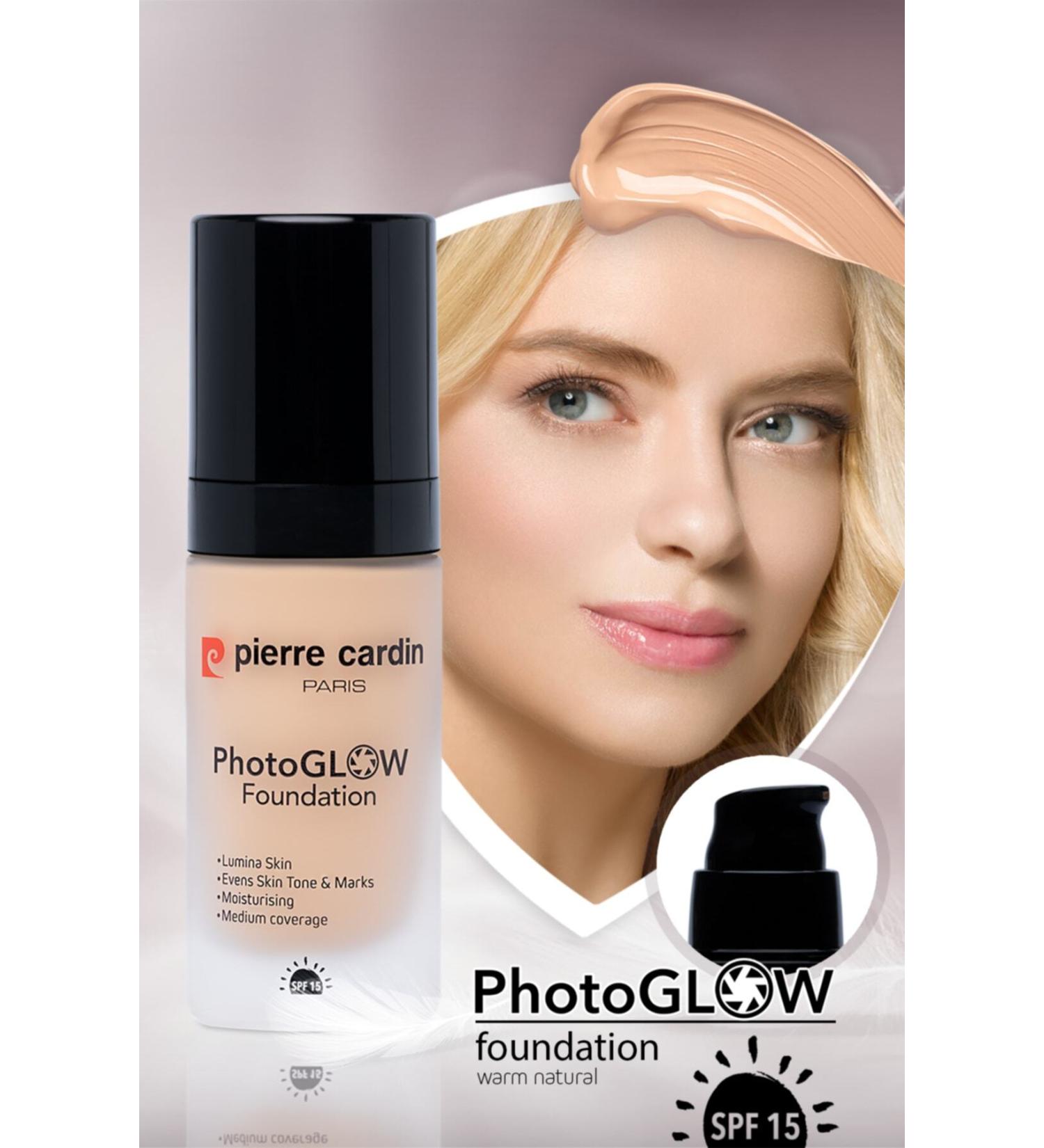 Pierre Cardin Photoglow Luminous Foundation Tawny Beige with Warm Neutral