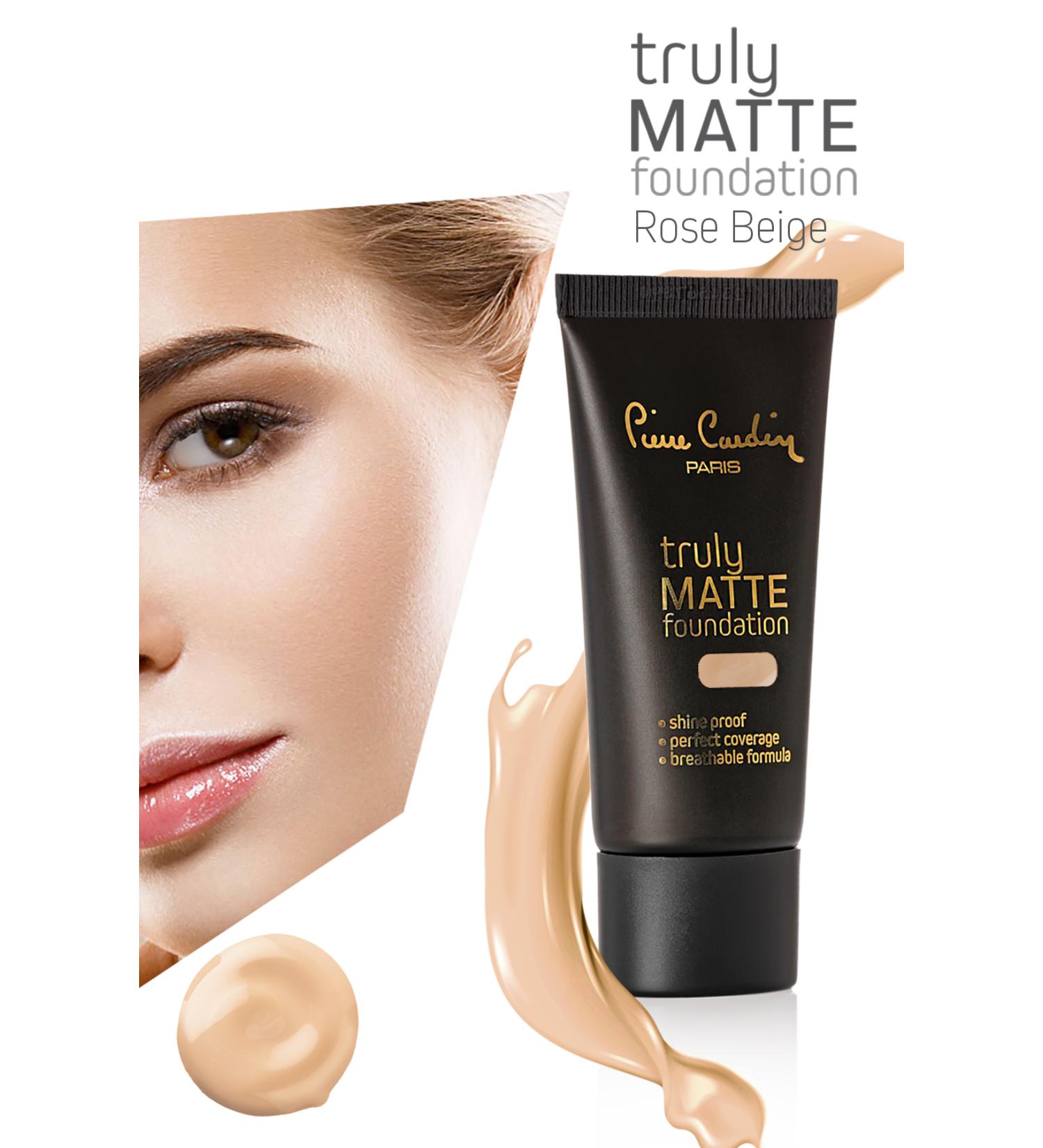 Pierre Cardin Truly Matte Foundation - Rose Beige