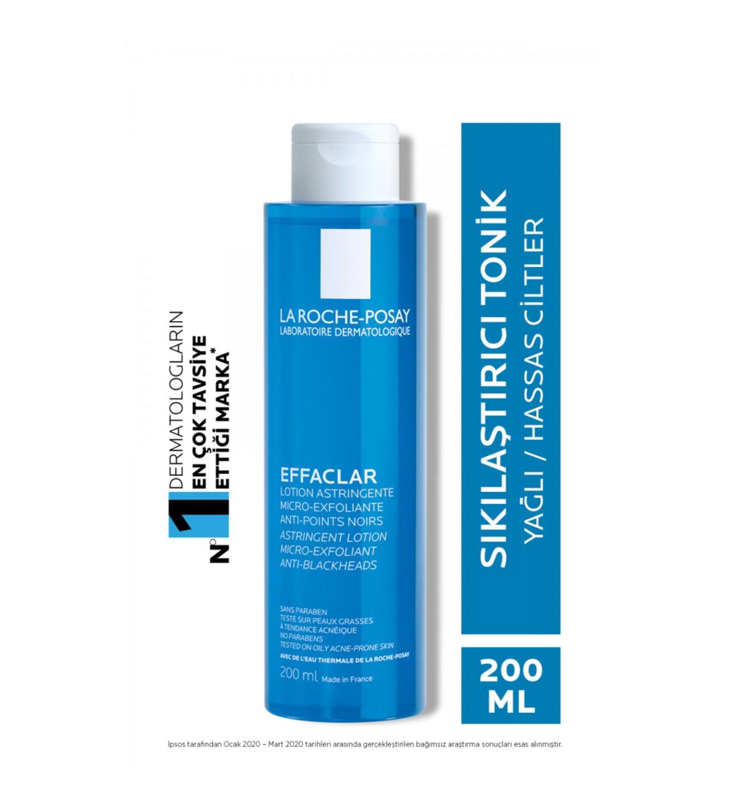 La Roche Posay Effaclar Tonic Pore Tightening and Micro-Peeling Tonic 200ml - Buy Online on GoSupps.com