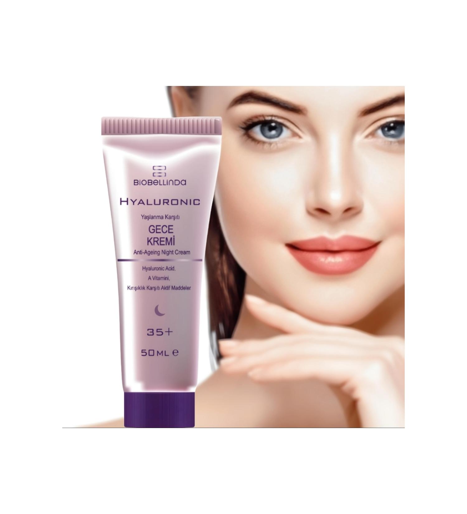 BioBellinda Hyaluronic Anti-Aging Night Cream (35+) 50 Ml