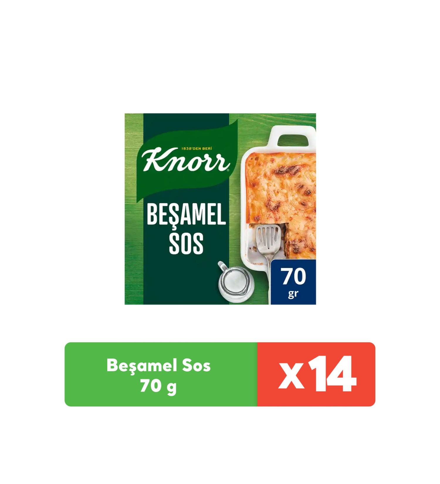 Knorr Bechamel Sauce 70 g x 14 Pieces