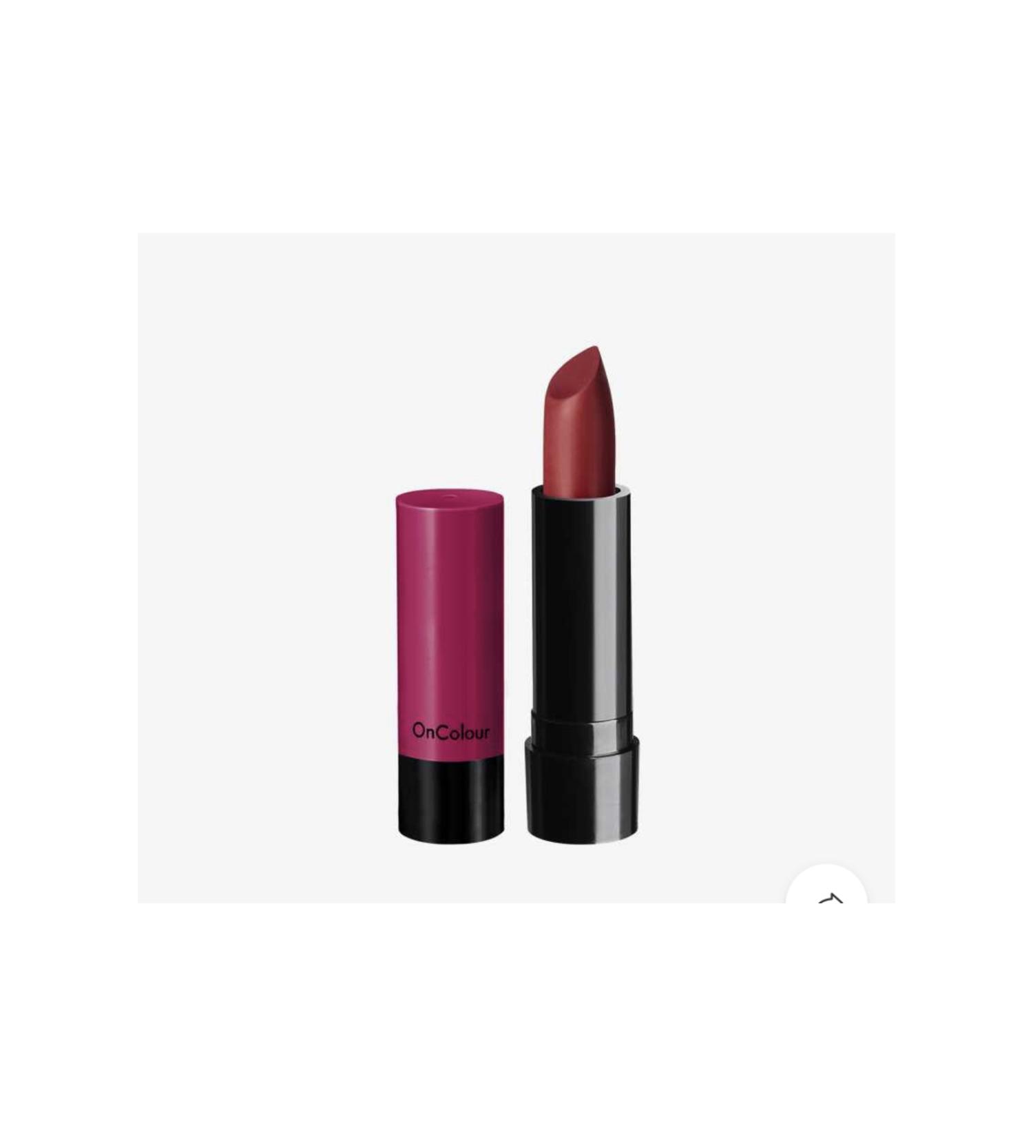 Oriflame OnColour Matte Lipstick brick red