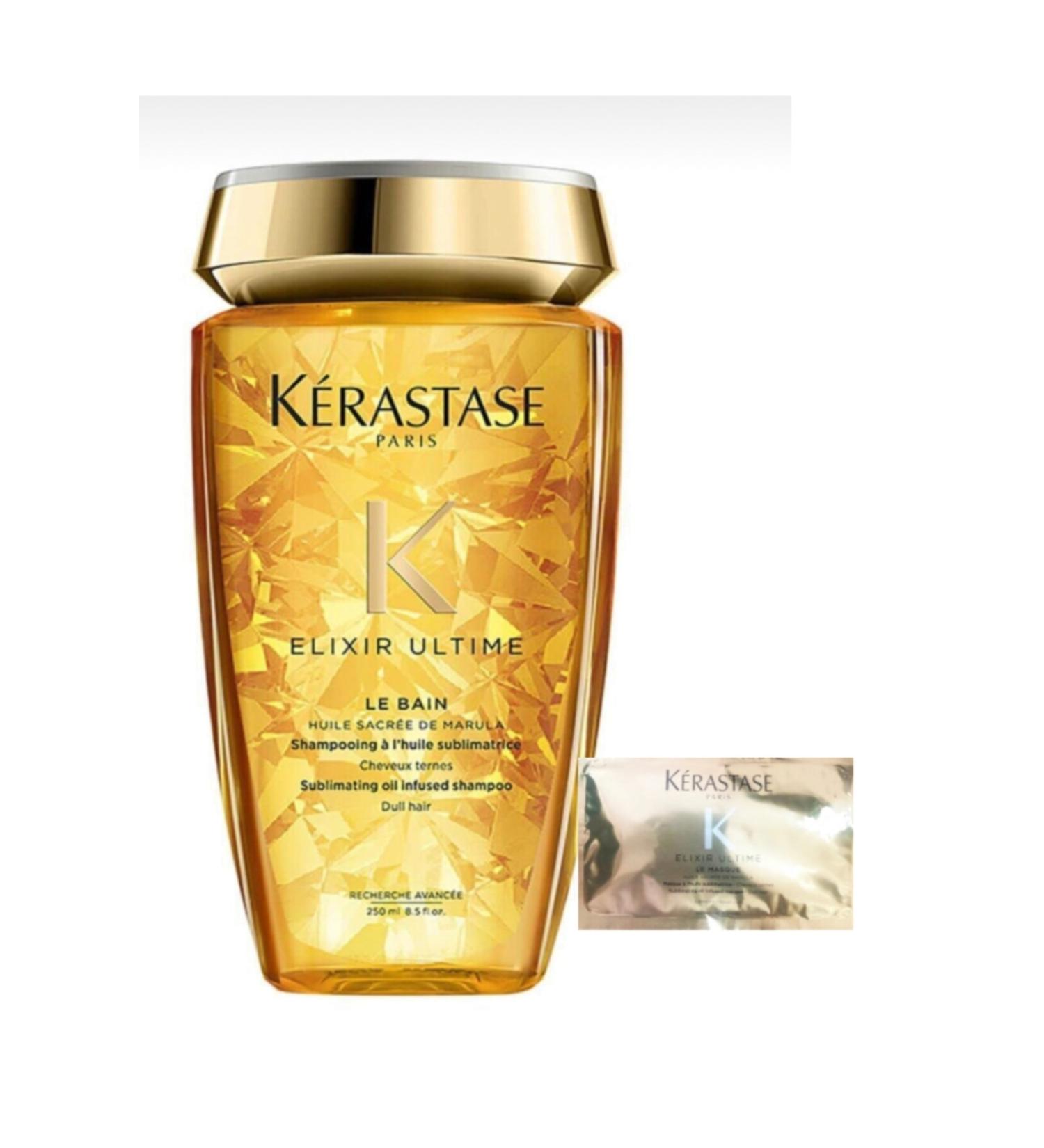 Kerastase Elixir Ultime Oleo Complexe Nourishing Shampoo 250 ml + Elixir Mask 15 ml