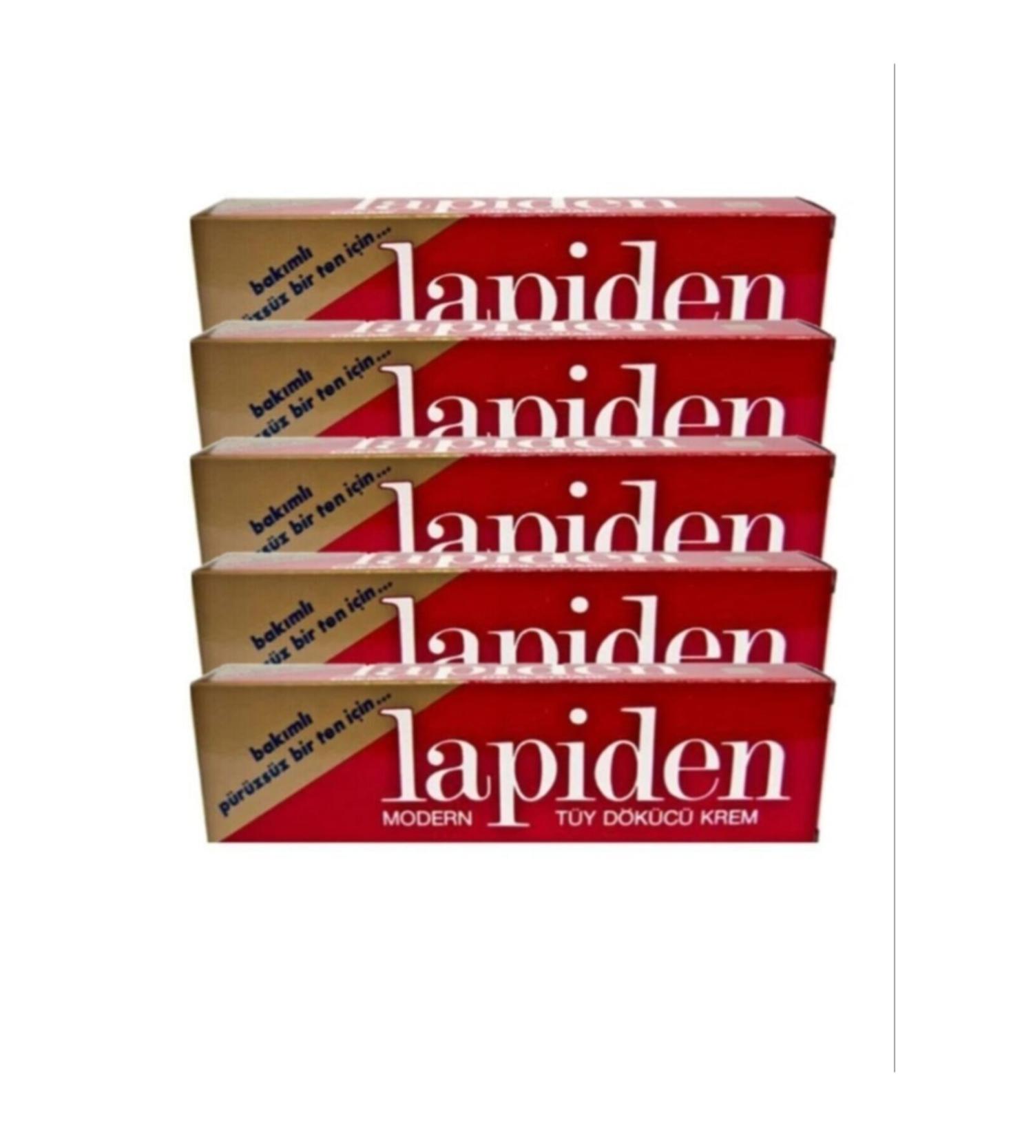Lapiden Hair Removal Cream 40gr X 5 Pieces
