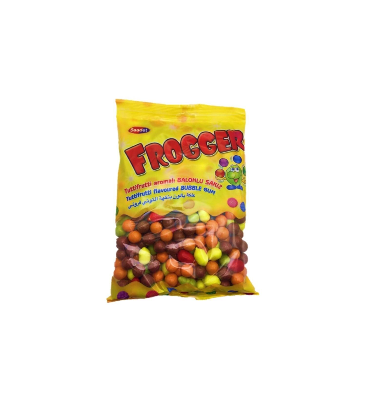 SAADET Frogger Fruit Shaped Fun Gum - 1 Box / 12 Kg - Buy Online on GoSupps.com