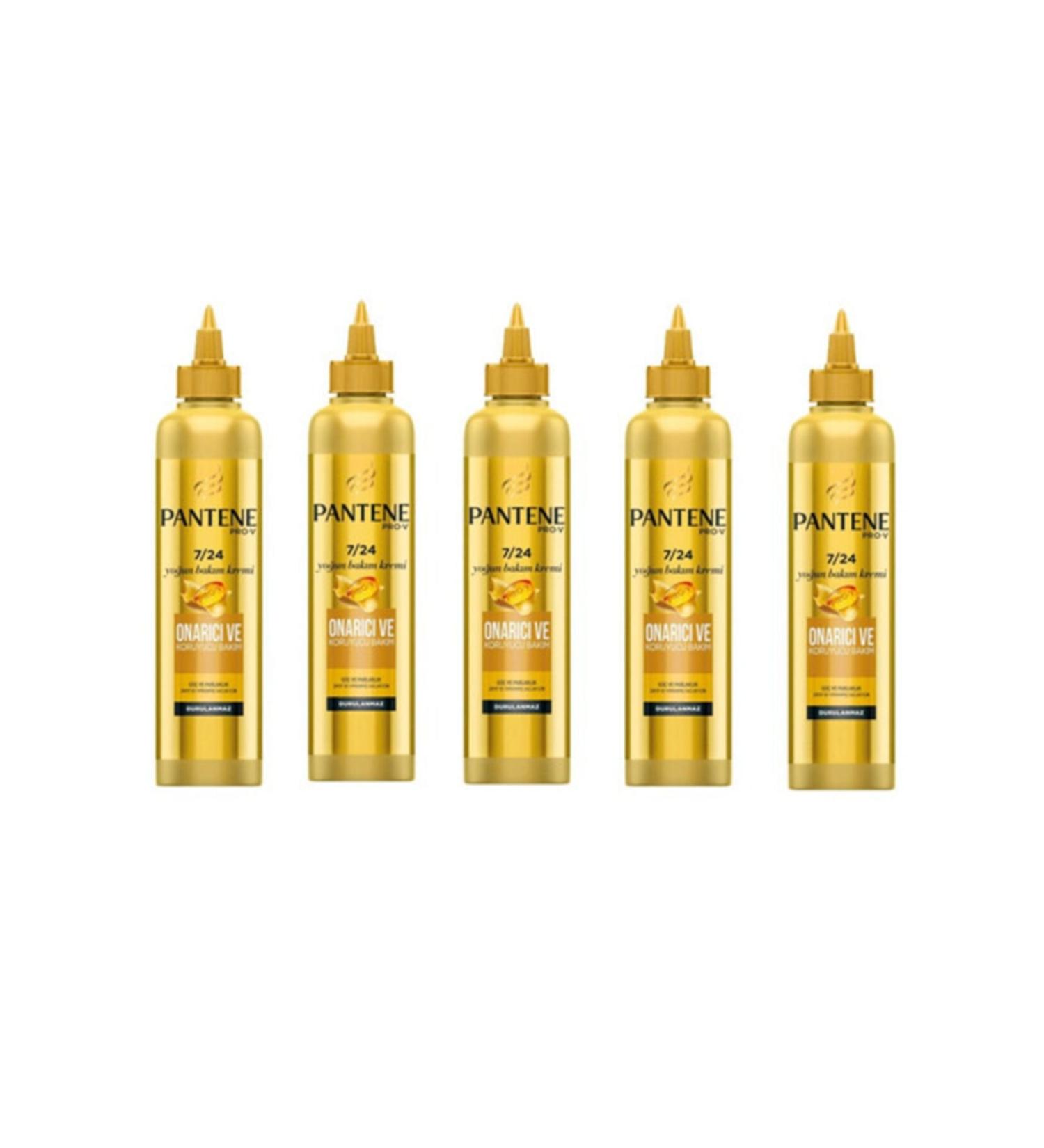 Pantene Leave-In Hair Care Cream Instant Repair and Protective Effect Set of 5