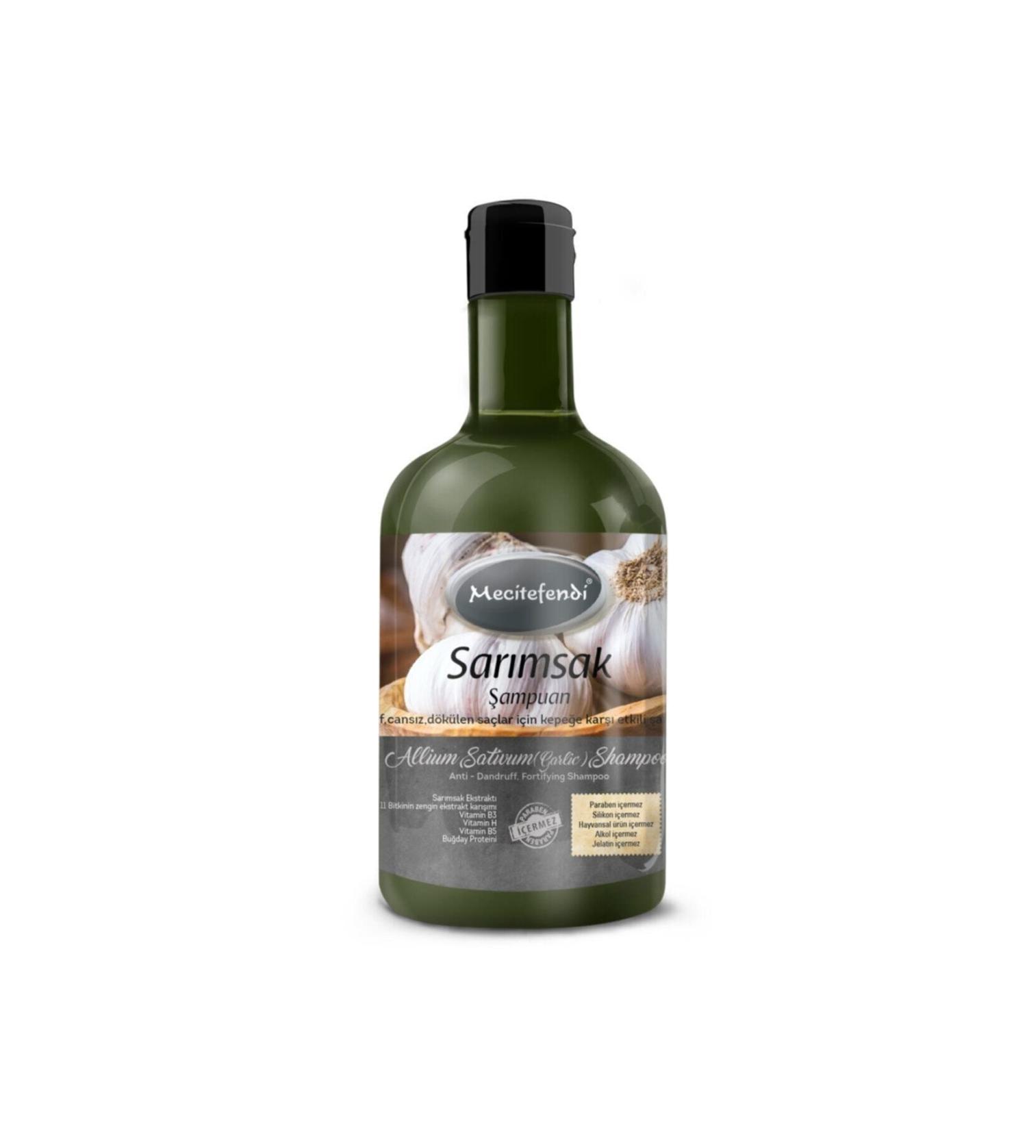 Mecit Efendi Garlic Shampoo 400 ml Garlic Shampoo