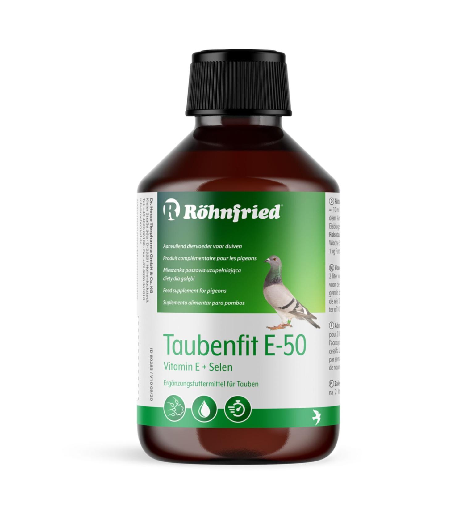 Taubenfit E-50 Selenium and Vitamin E Reproductive Vitamin 250ml