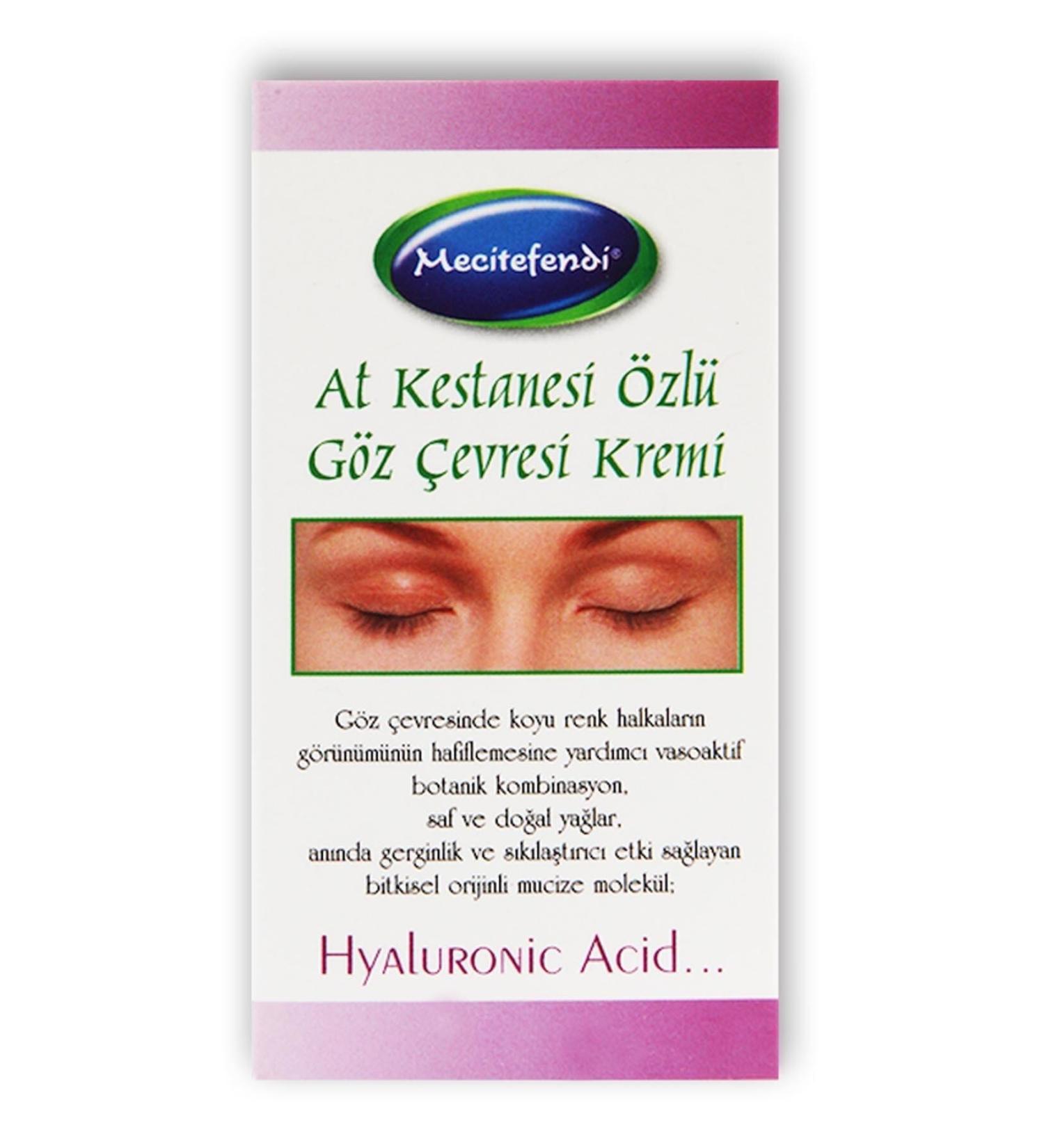 Mecit Efendi Horse Chestnut Extract Eye Contour Cream 15 ml