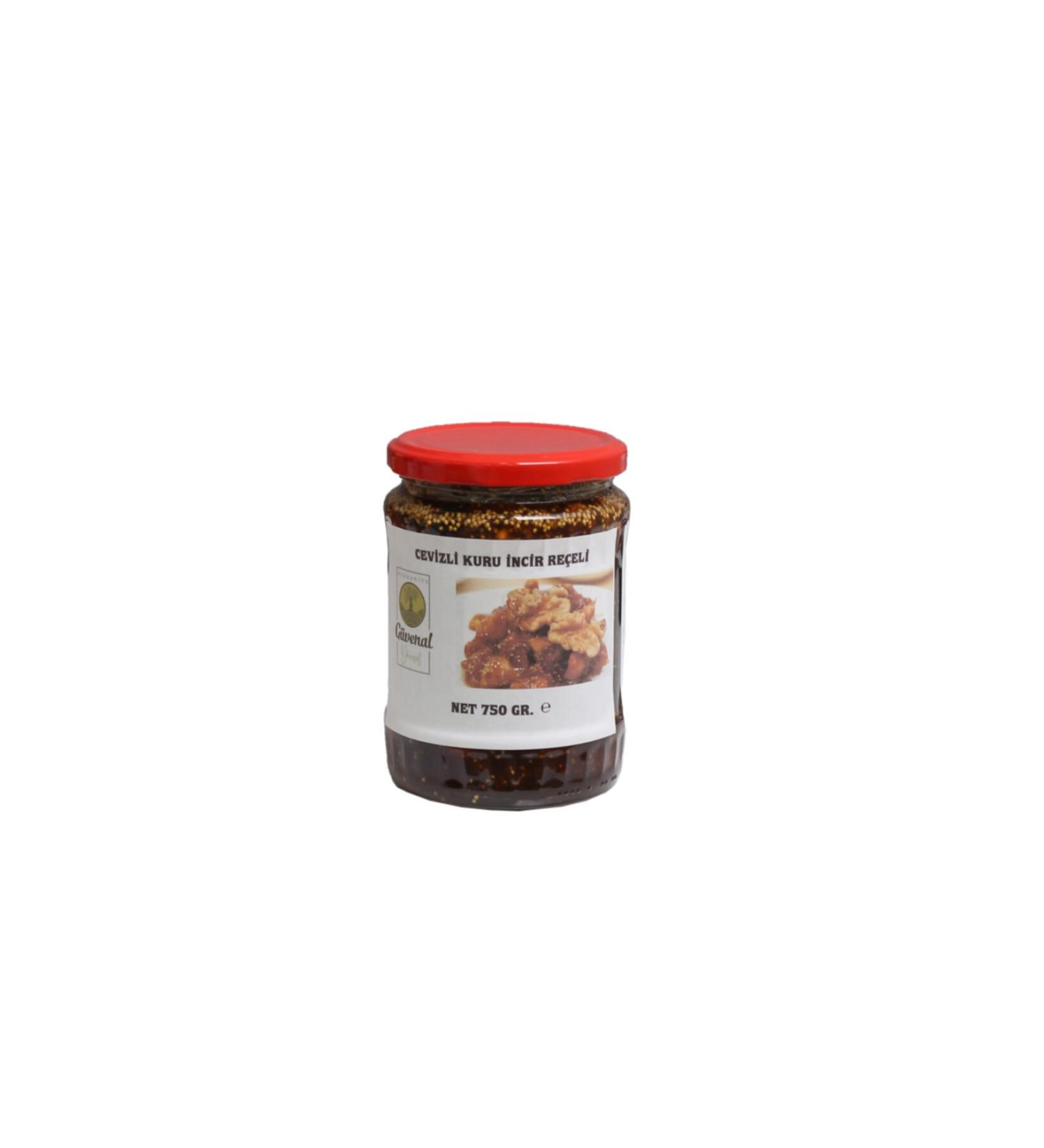 Burhaniye Guvenal Local Guvenal Walnut Dried Fig Jam 750gr