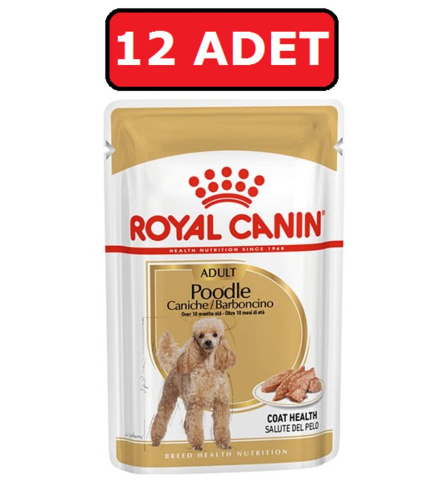 Royal Canin Royal Canin Poodle Wet Dog Food 12 Pieces X 85 Gr Pouch Canned