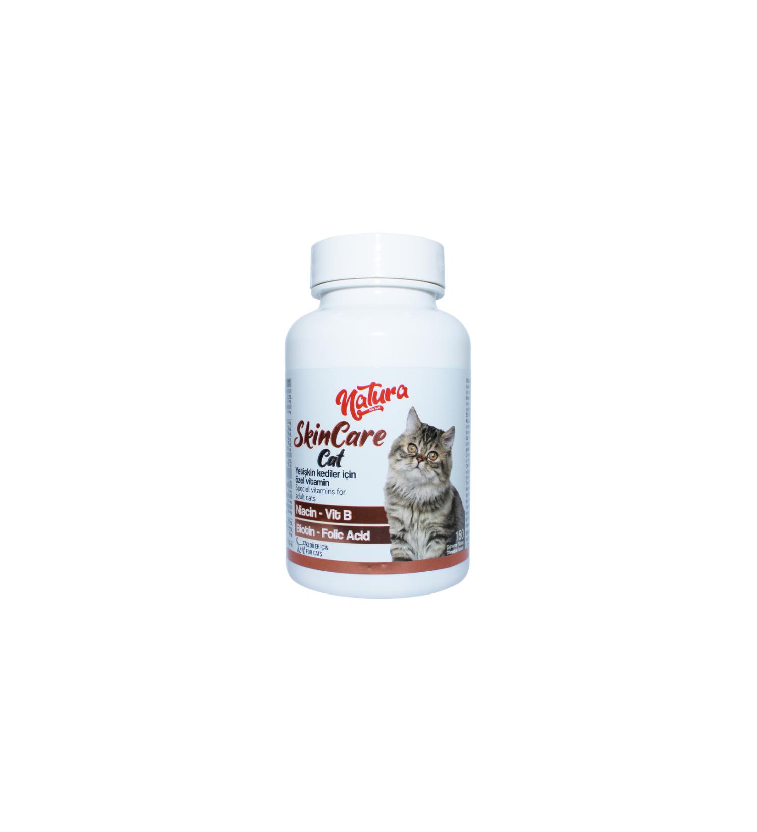 Natura Pet Natura SkinCare Cat 0.5 x 150 Tablets 75 Gr