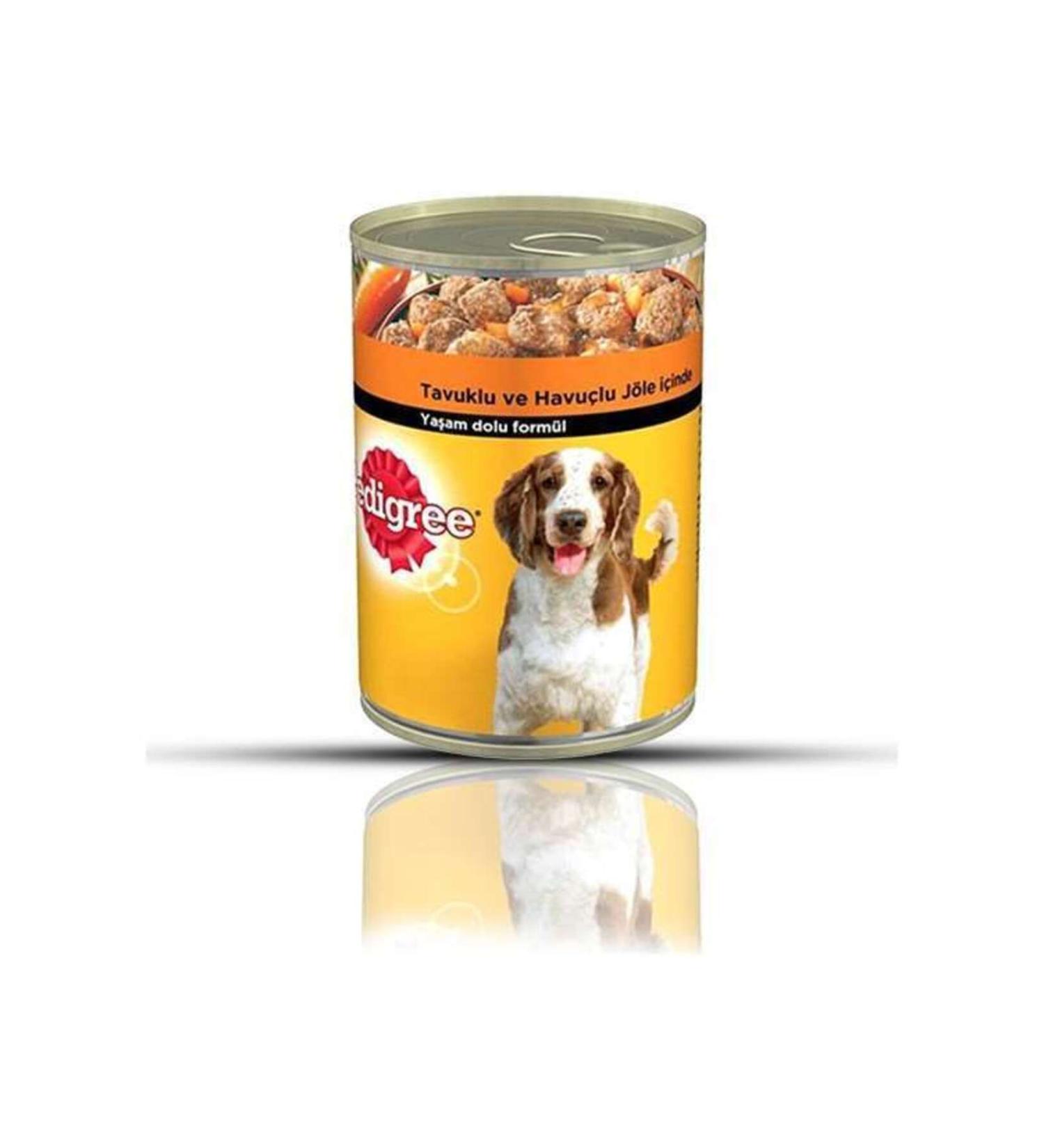 Pedigree Chicken and Carrot Adult Canned Dog Food 400 gr X 12 PIECES