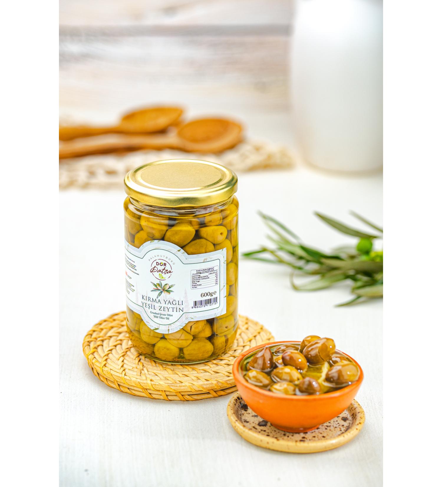 Dor Dat a Green Olives with Oil 600 gr