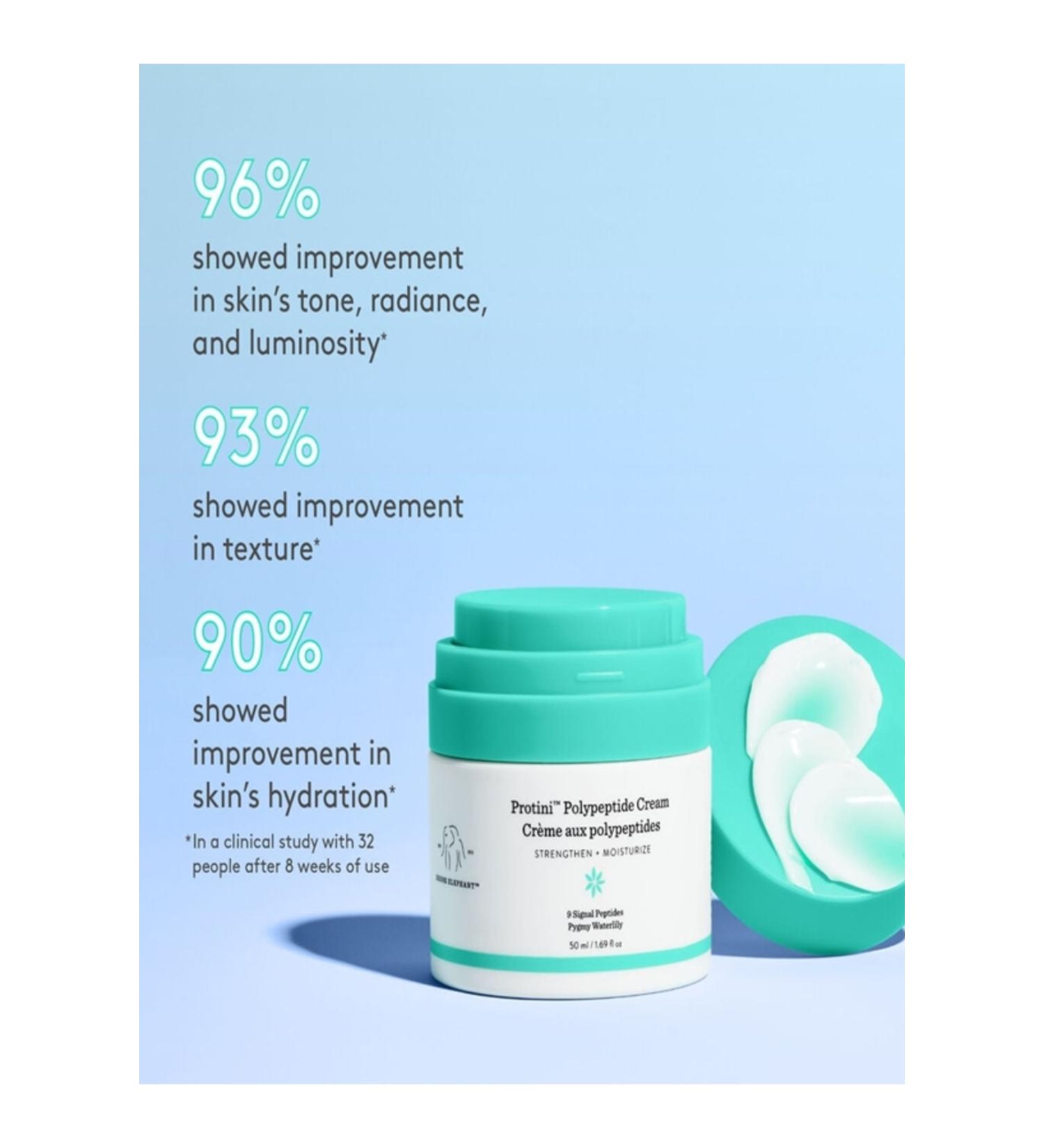 Drunk Elephant Protini Polypeptide Cream - Protein Face Moisturizing Cream 50 Ml - Buy Online on GoSupps.com