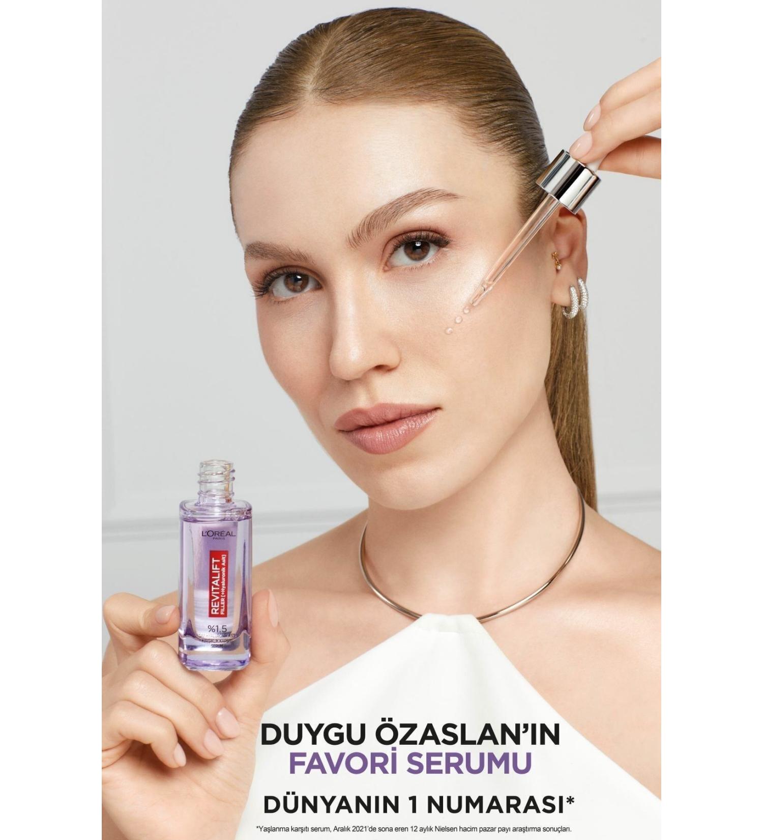 L'Oreal Paris Revitalift Filler Serum 1 5% Ha 30 ml Dermo Rvtl Filler Hyal Serum Lp 30 - Buy Online on GoSupps.com