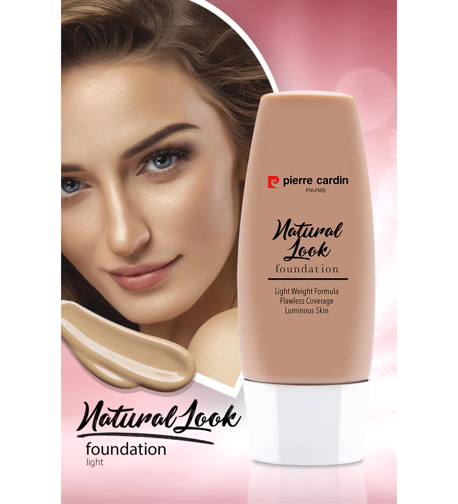 Pierre Cardin Natural Look Natural Looking Foundation - Light