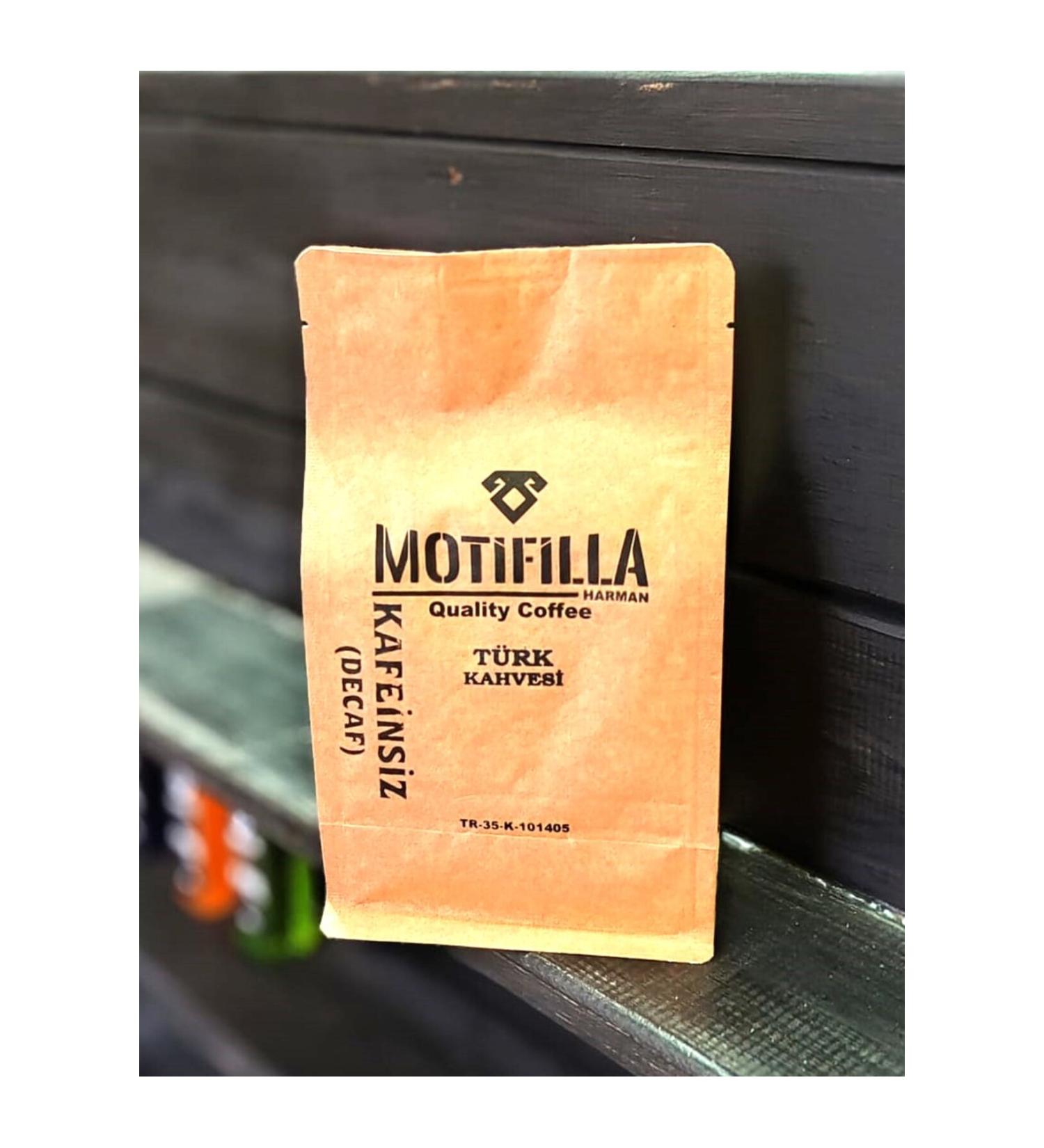 MOTIFILLA DECAFFEINE-FREE TURKISH COFFEE 250 gr. DECAFE