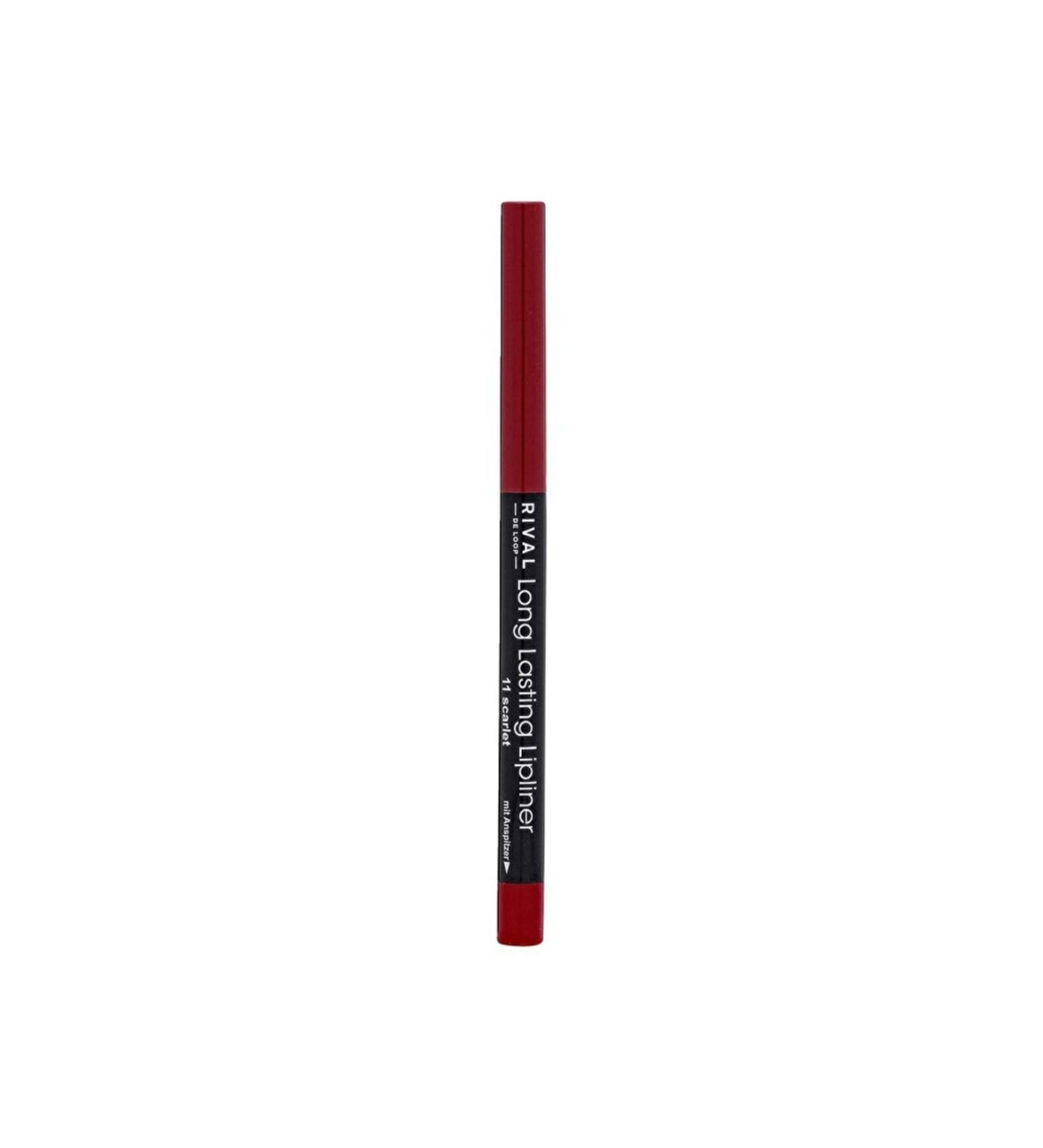 Rival De Loop Permanent Lip Pencil No:11 Scarlet