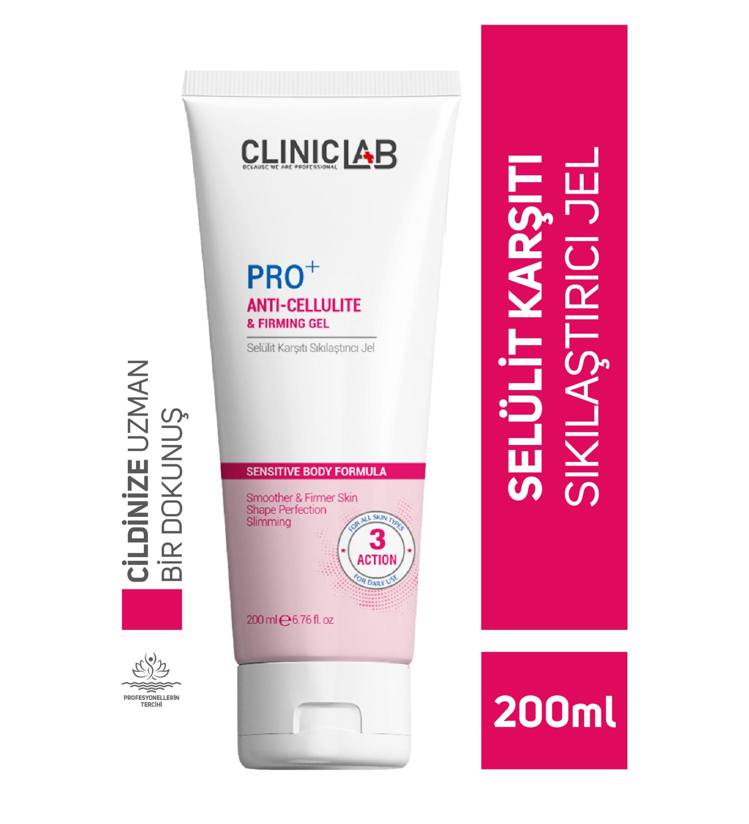 Cliniclab Pro+ Anti-Cellulite Firming Gel 200 ml - (Tube) - Buy Online on GoSupps.com