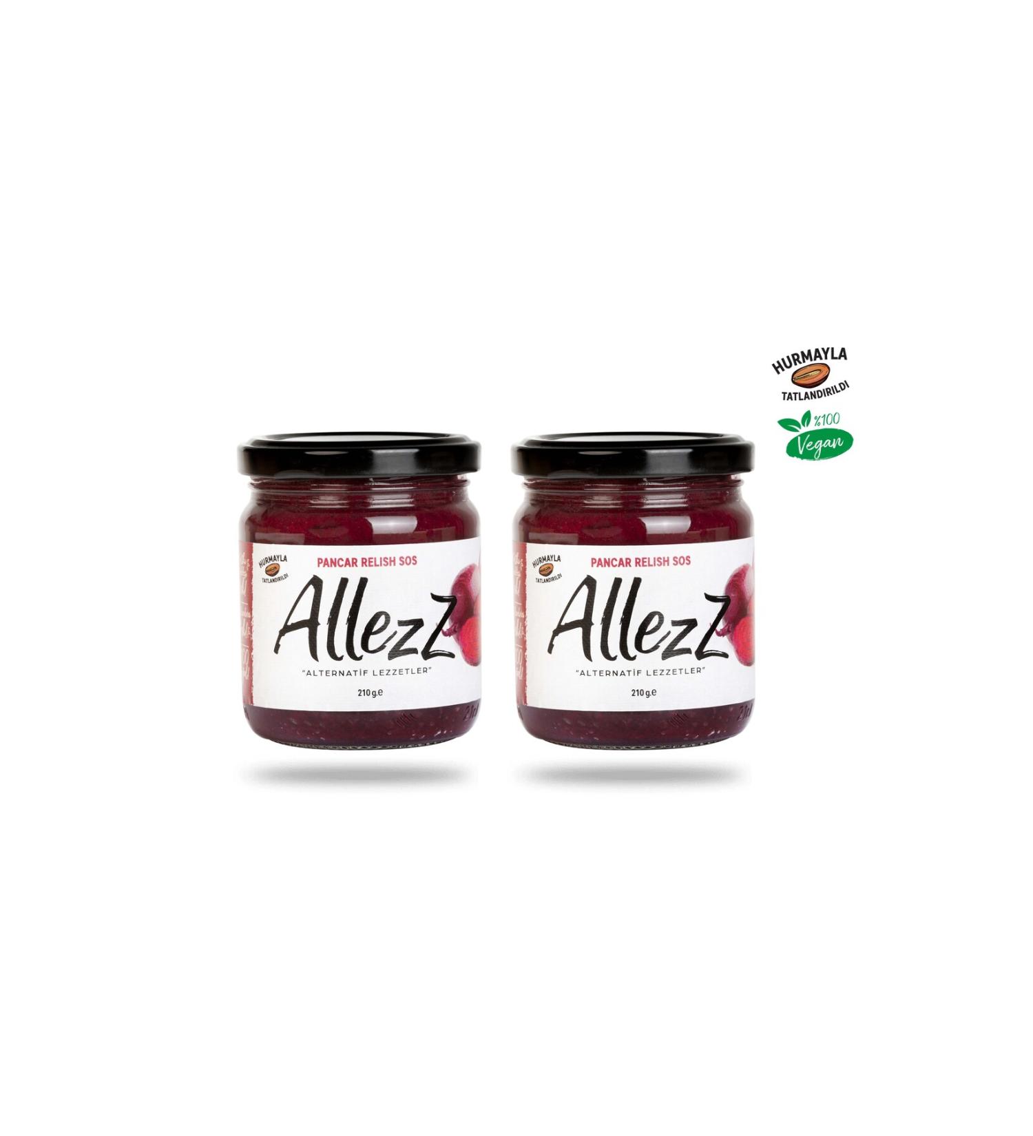 ALLEZZ Beetroot Relish Sauce 2x210 gr