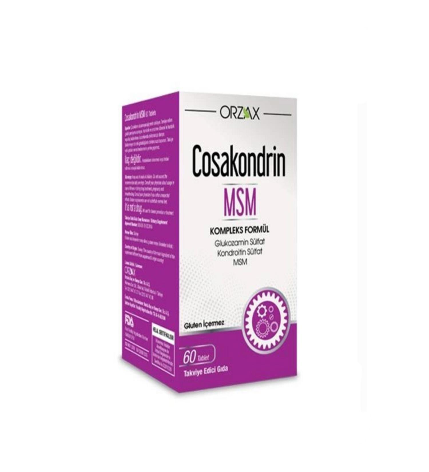 Ocean Cosakondrin MSM 60 Tablet Vitamin