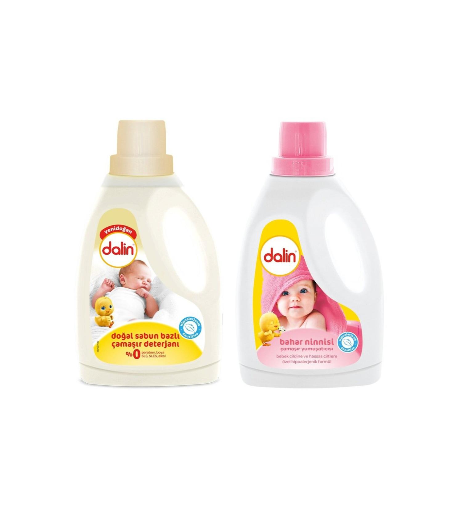 Dalin Natural Soap Based Detergent Softener Spring Lullaby 1500 ml