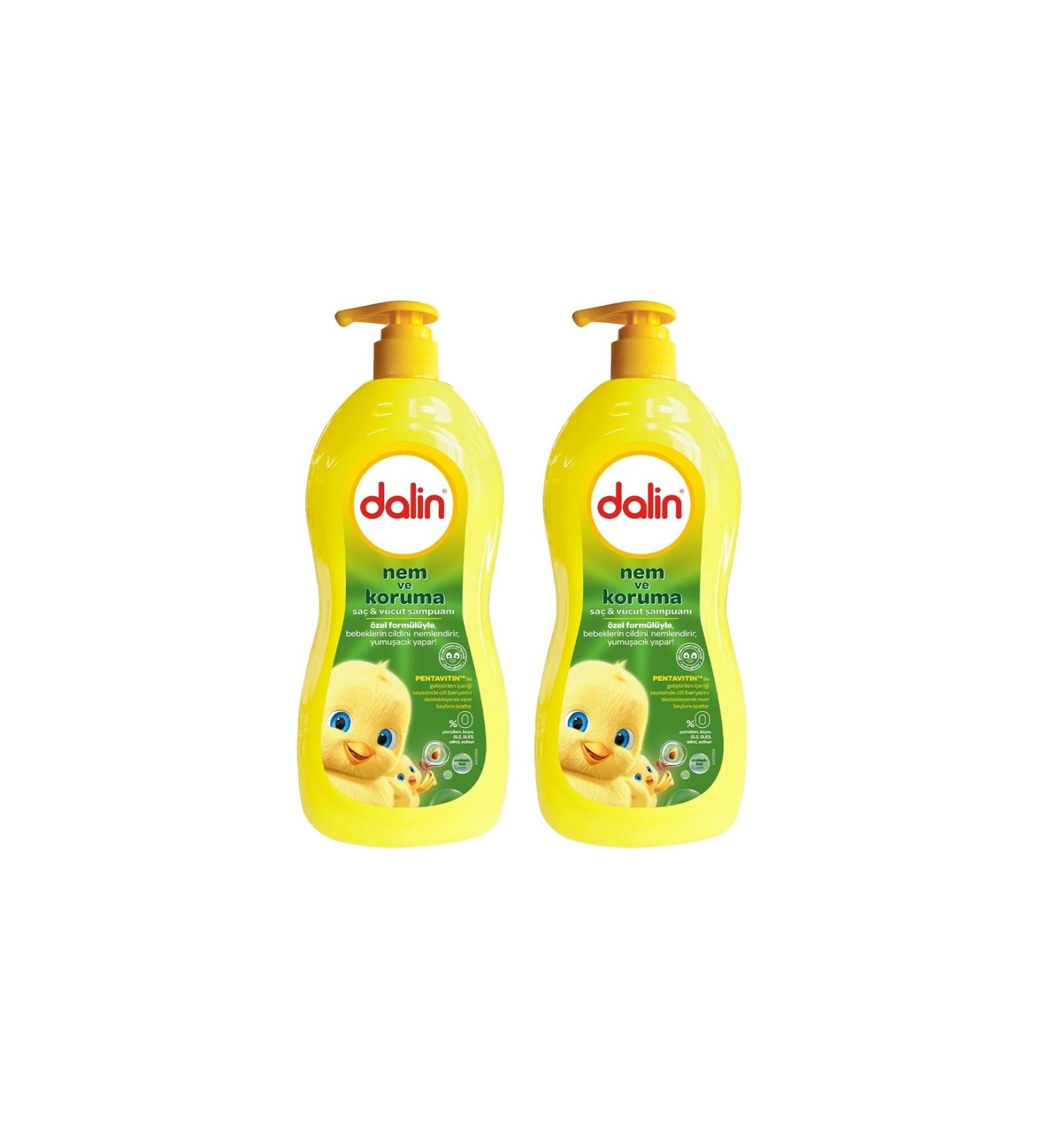 Dalin Moisture &amp Protection Hair and Body Shampoo 700 ml X 2 Pieces