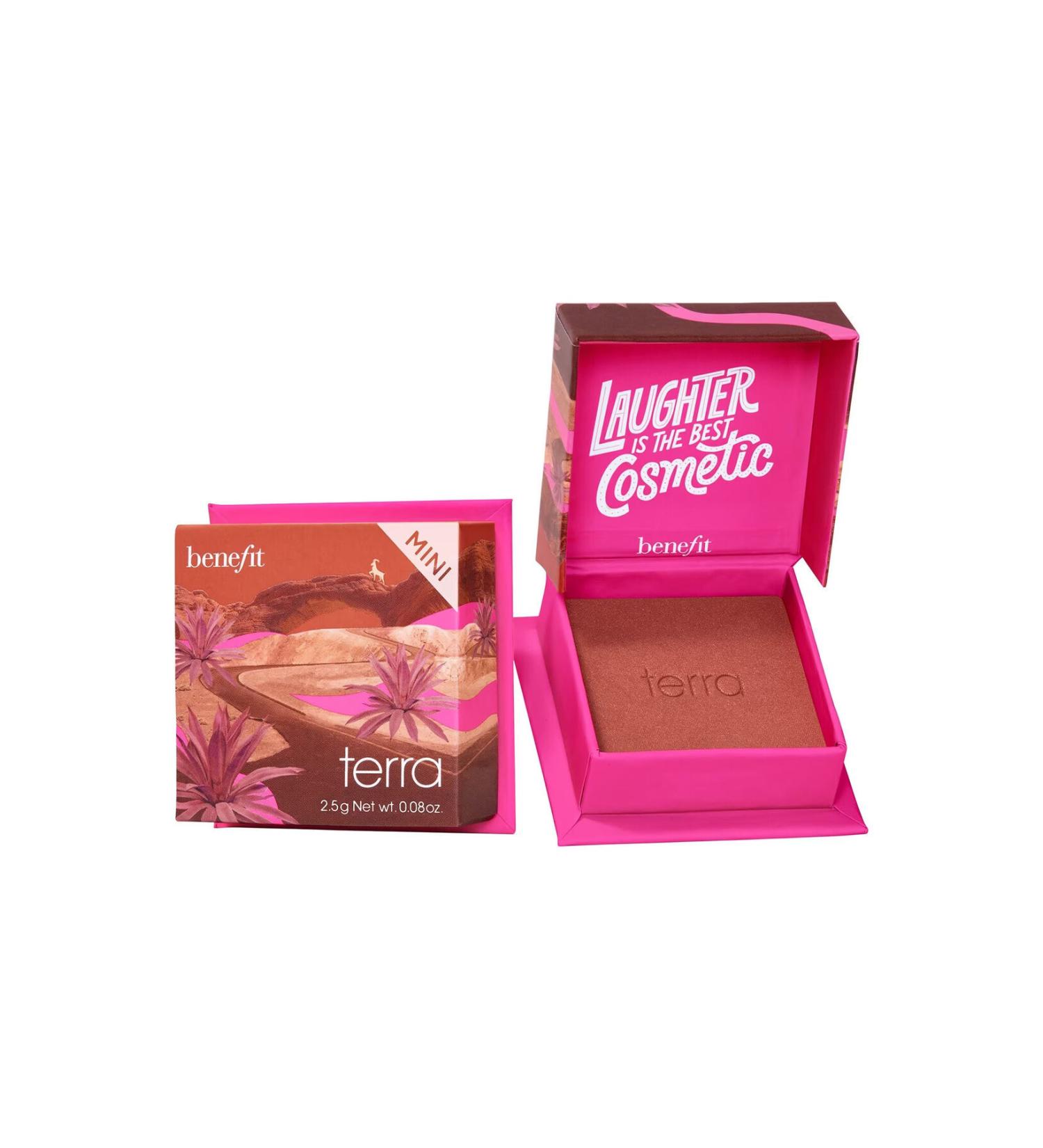 benefit cosmetics BENEFIT MINI - Terra Blush Brick and Gold Shades 2.5 Gr Renewal274