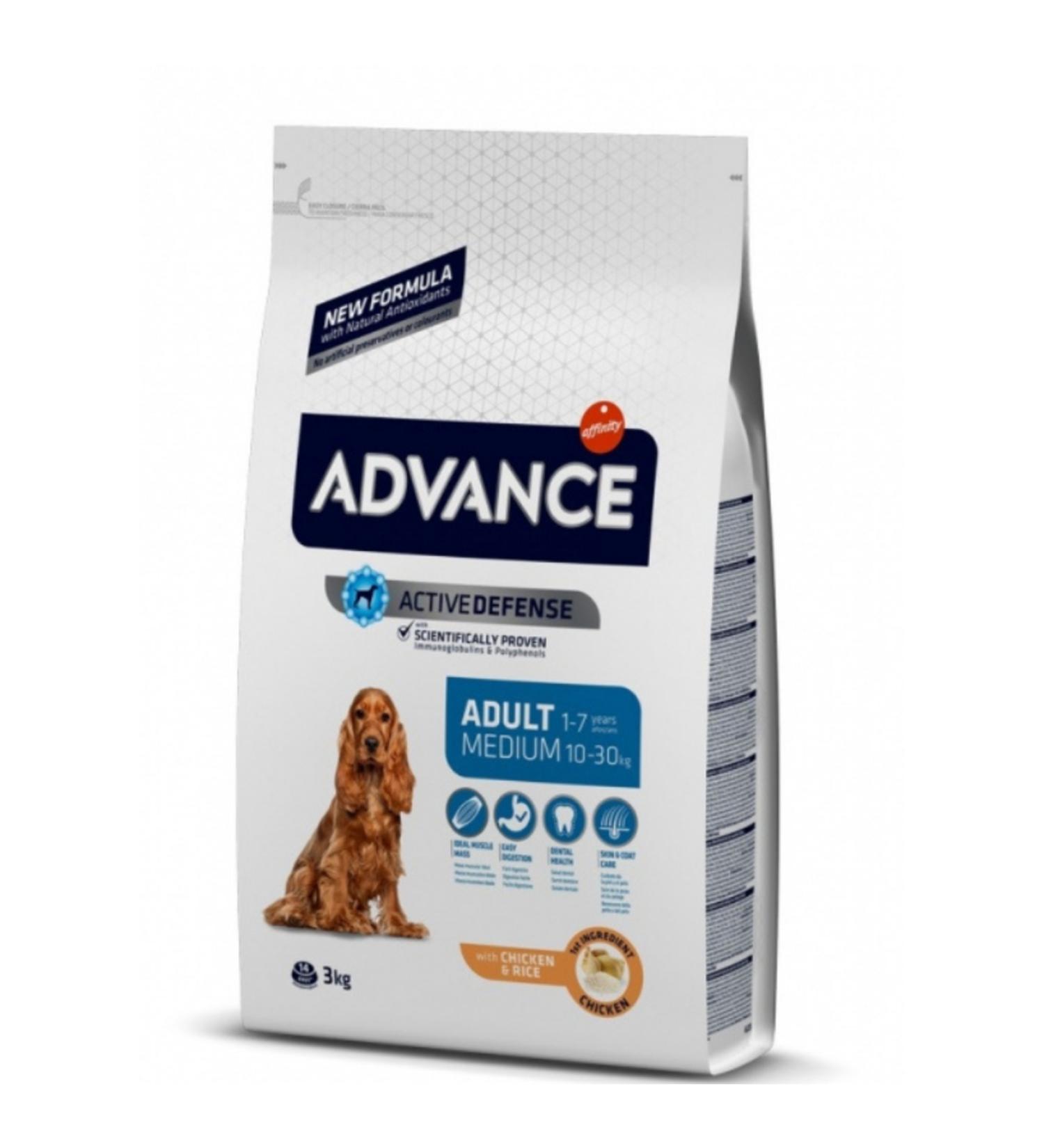 Advance Medium Chicken Adult Dog Food 3 Kg