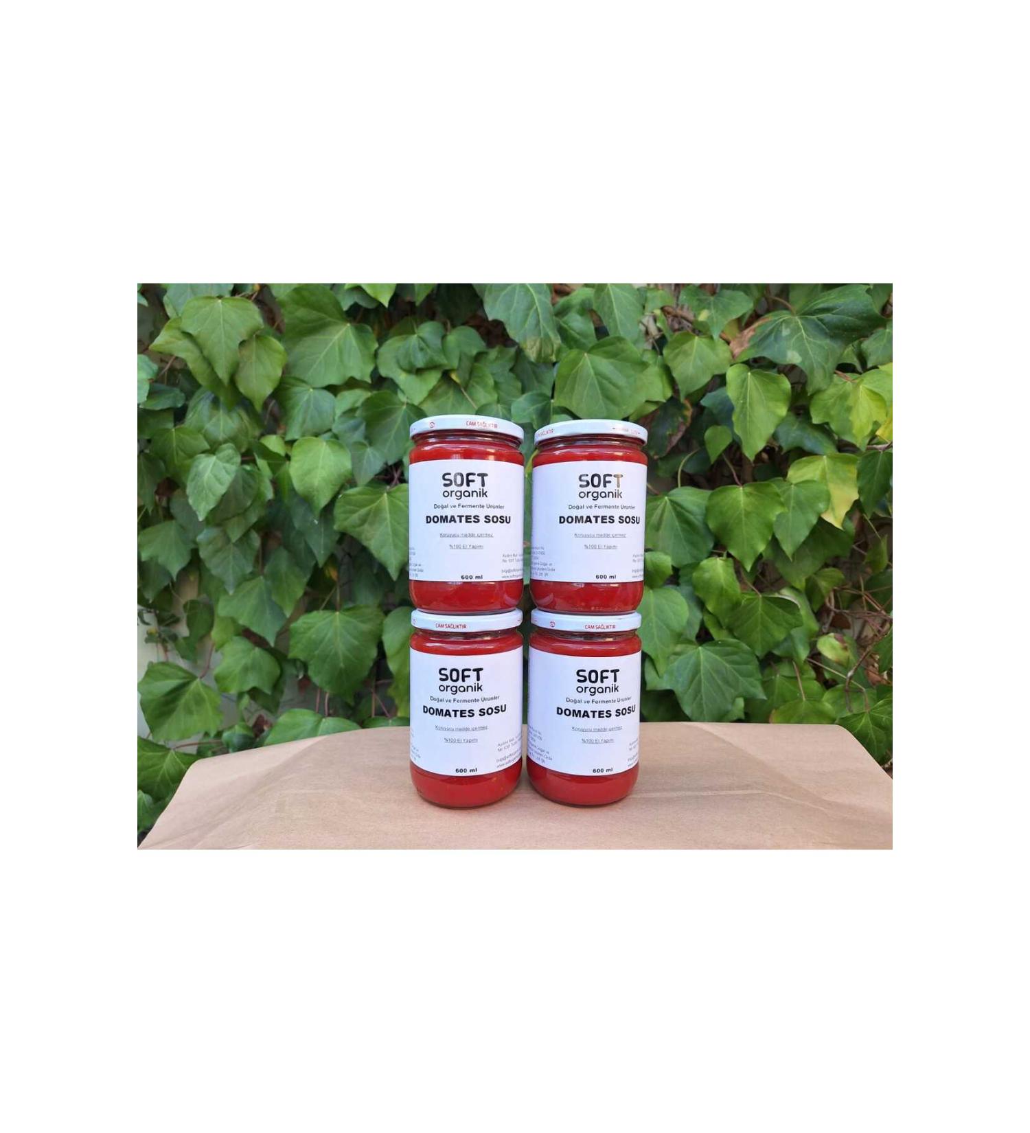 Soft Organic Tomato Sauce 4x600ml